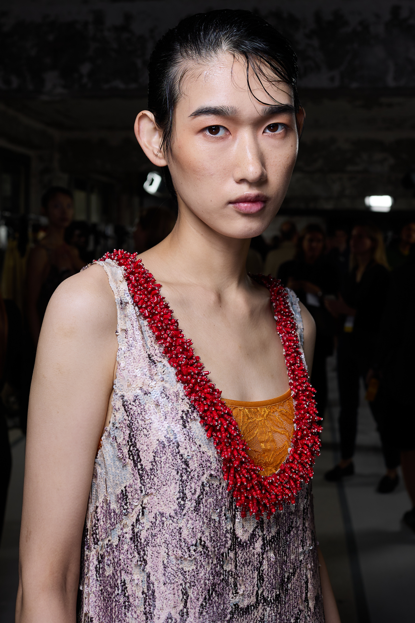 Dries Van Noten Spring 2025 Fashion Show Backstage