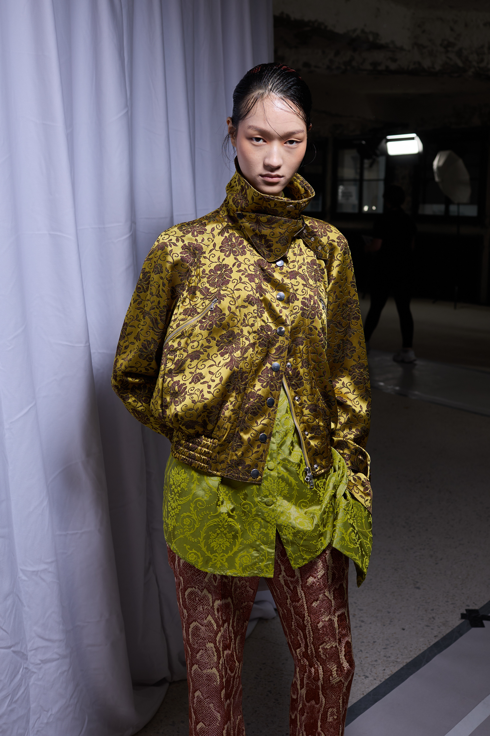 Dries Van Noten Spring 2025 Fashion Show Backstage