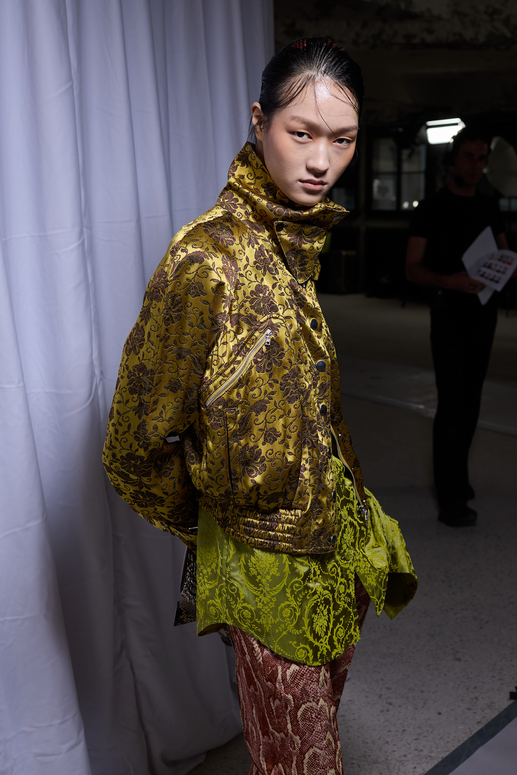 Dries Van Noten Spring 2025 Fashion Show Backstage