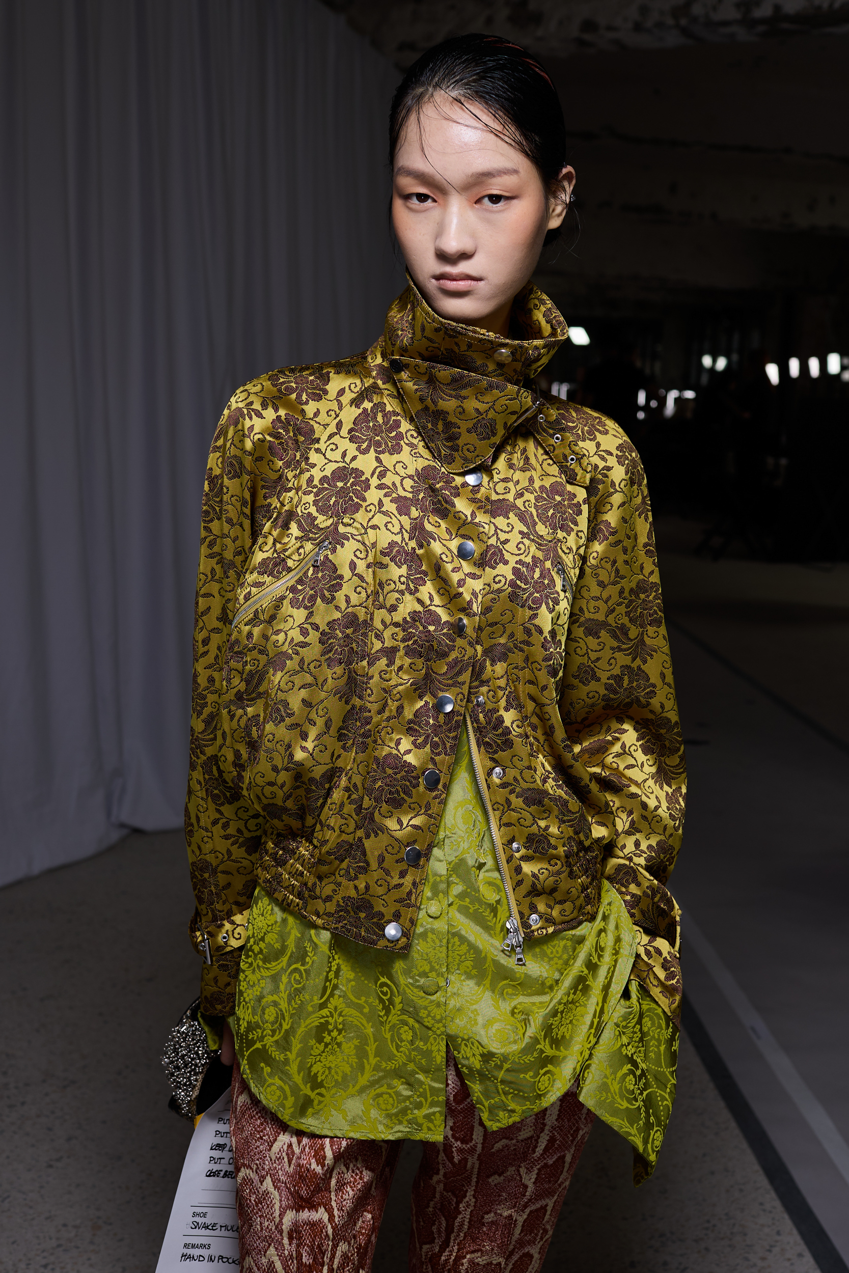 Dries Van Noten Spring 2025 Fashion Show Backstage