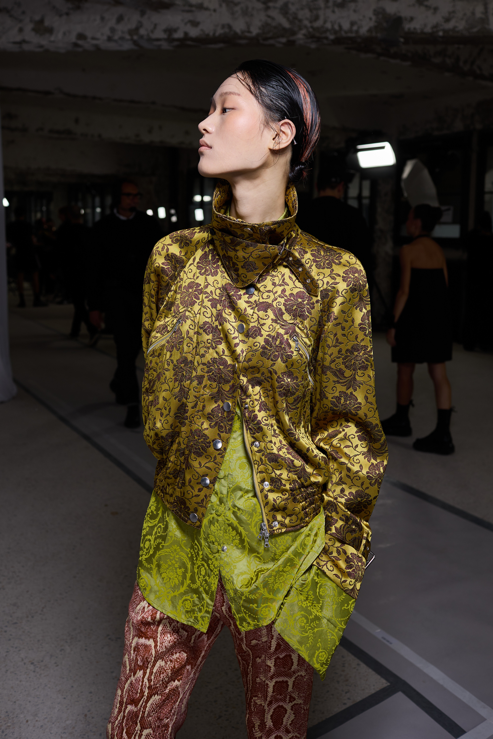 Dries Van Noten Spring 2025 Fashion Show Backstage