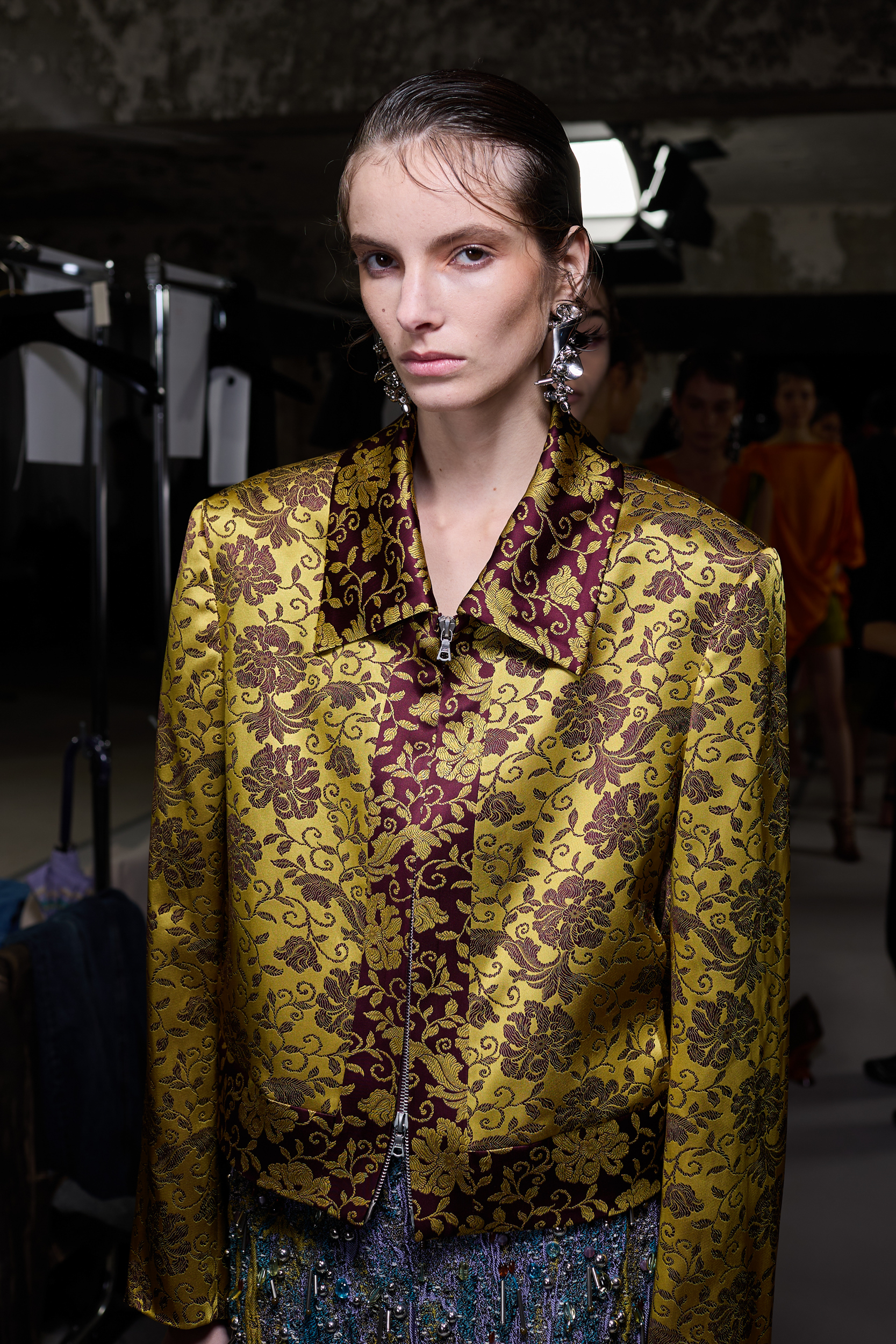 Dries Van Noten Spring 2025 Fashion Show Backstage