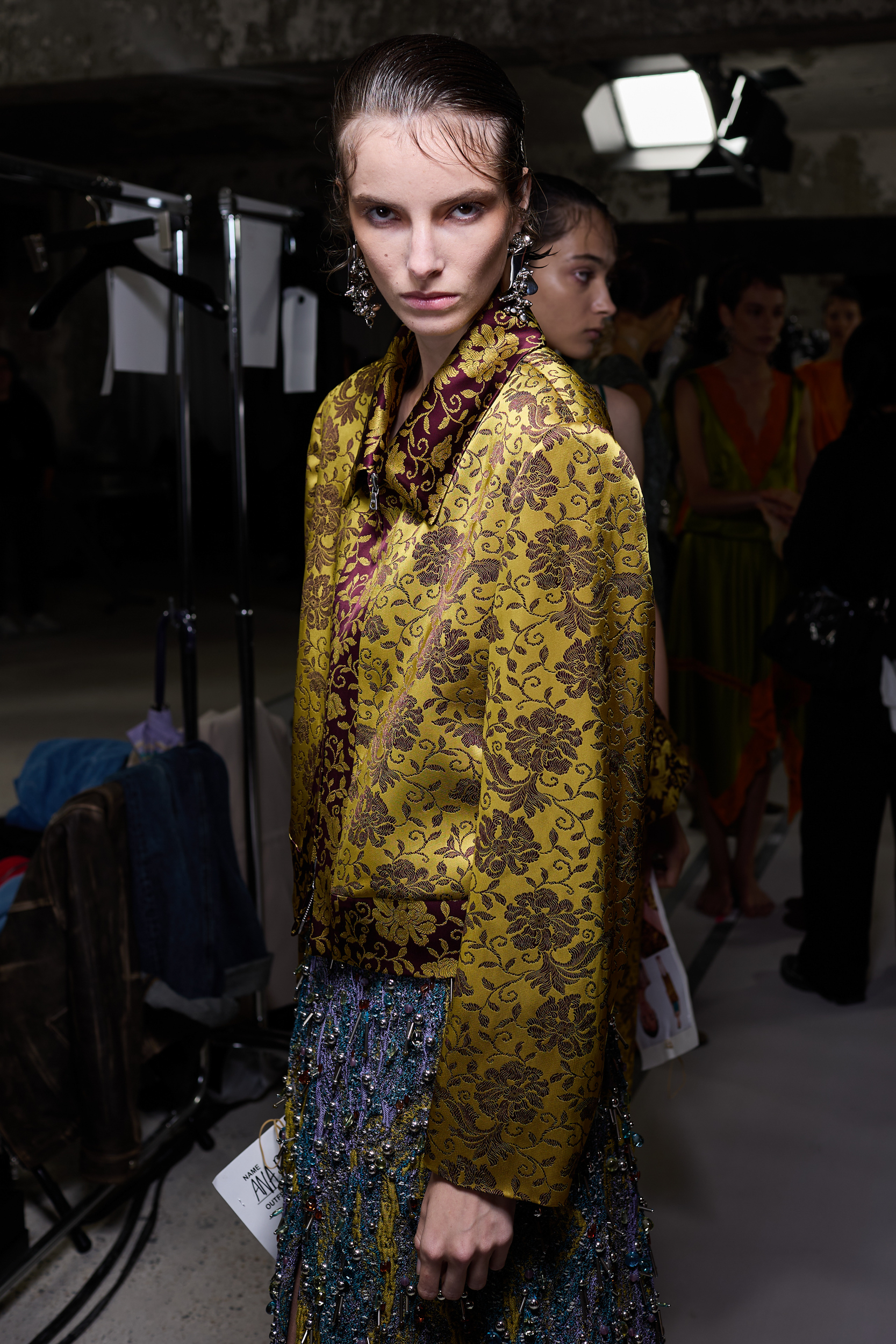 Dries Van Noten Spring 2025 Fashion Show Backstage