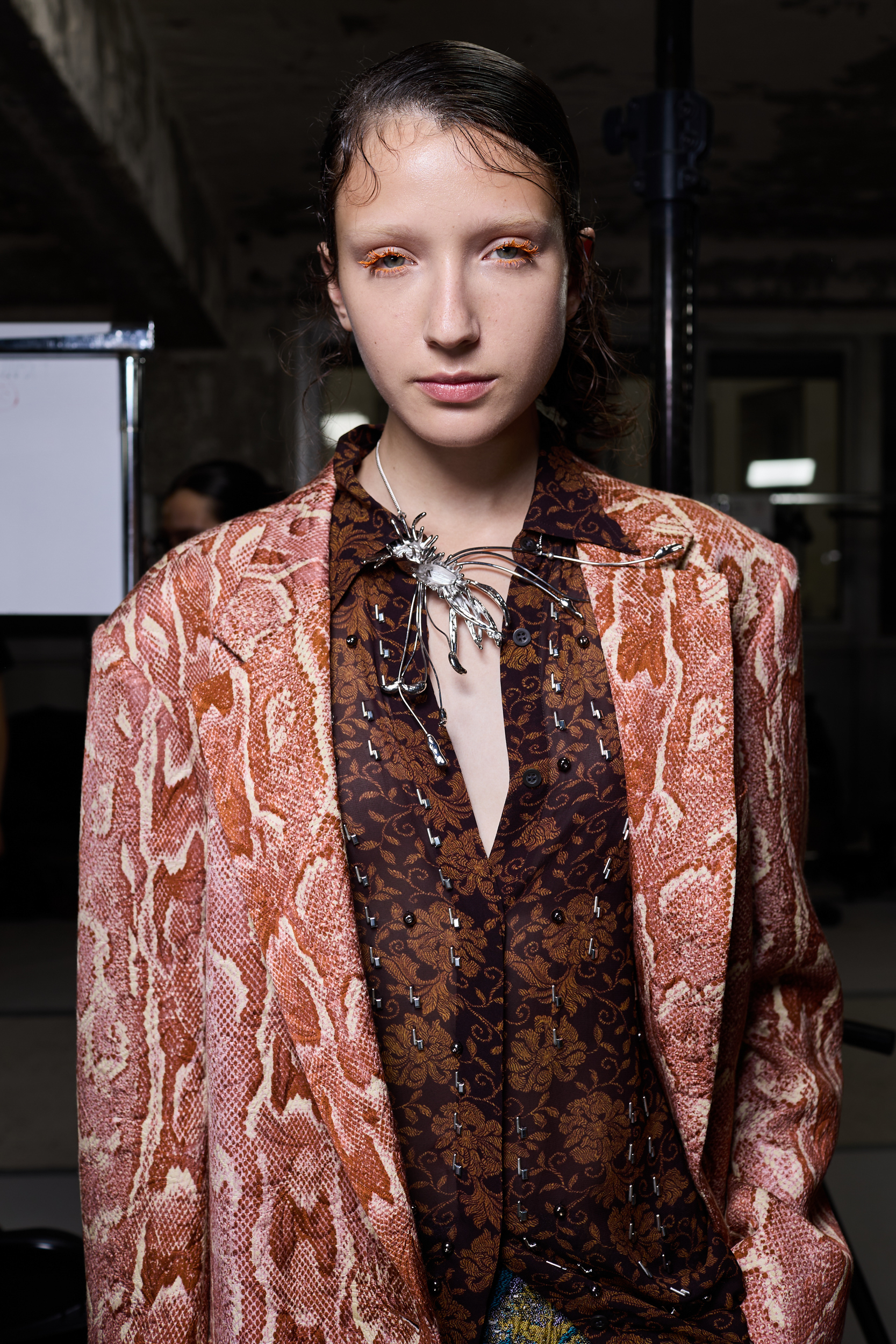 Dries Van Noten Spring 2025 Fashion Show Backstage