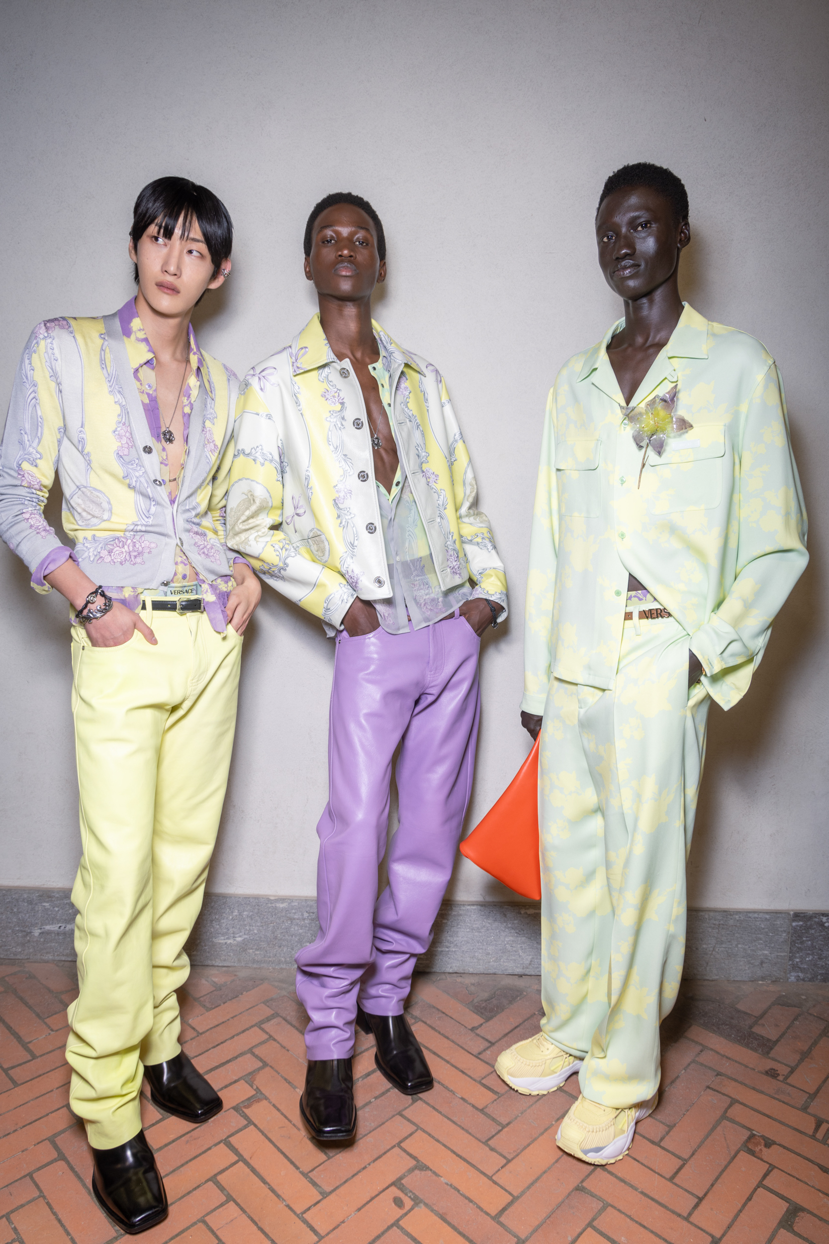 Versace Spring 2025 Fashion Show Backstage