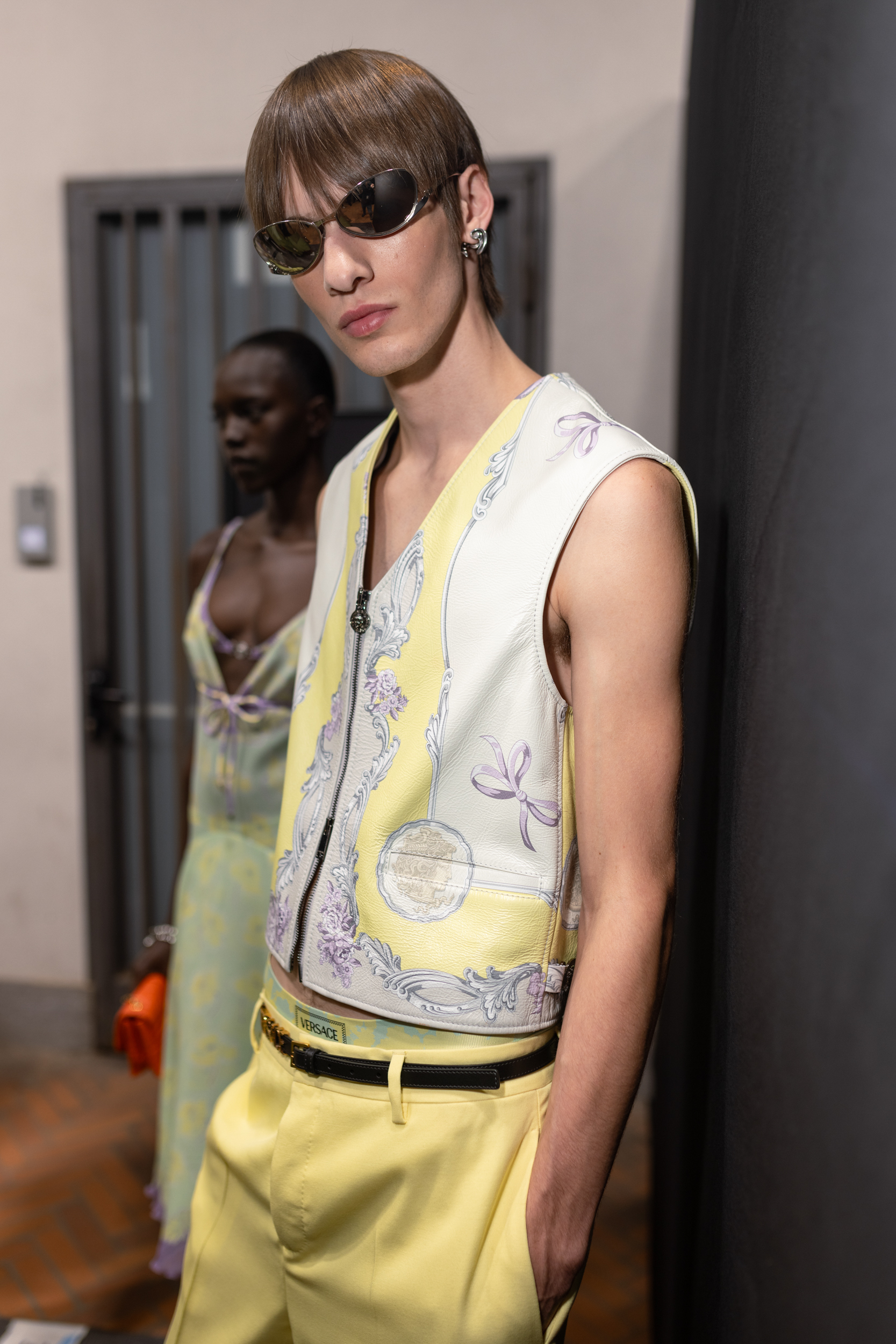 Versace Spring 2025 Fashion Show Backstage