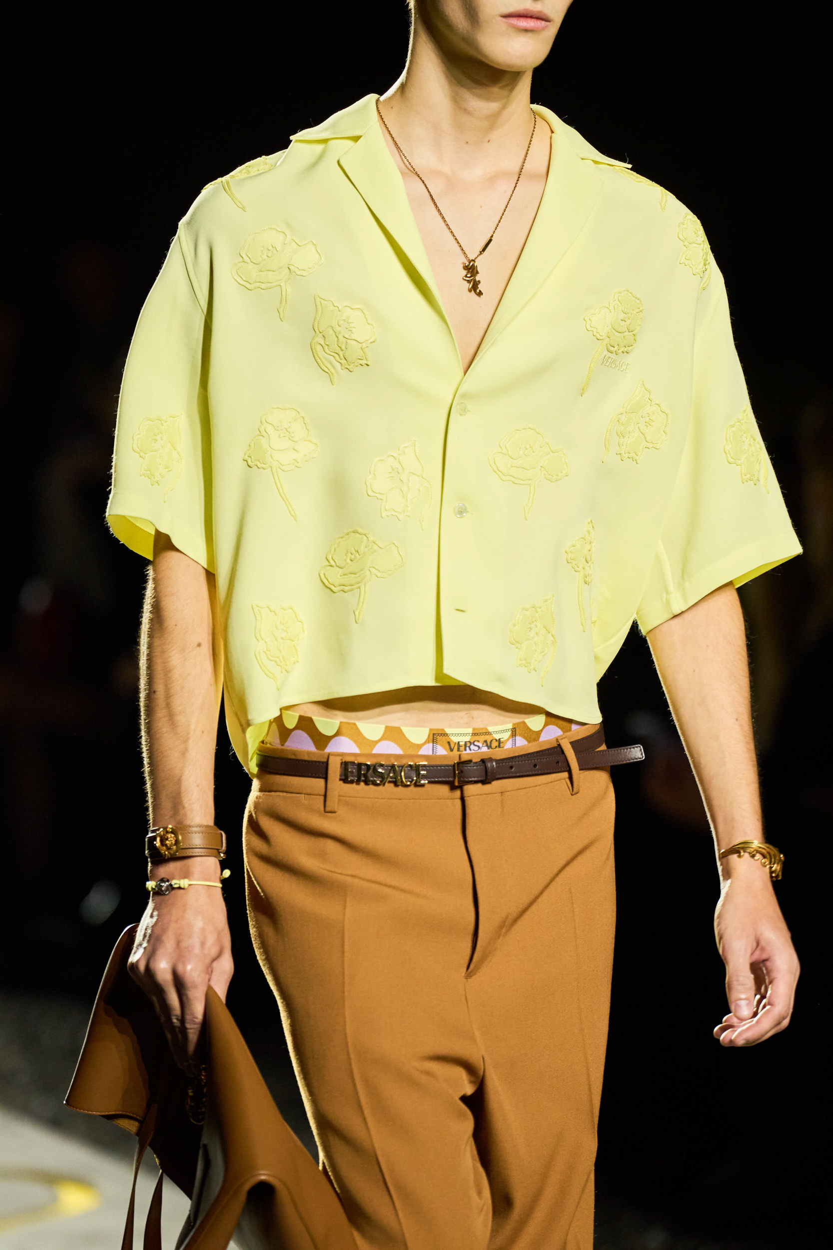 Versace Spring 2025 Fashion Show Details