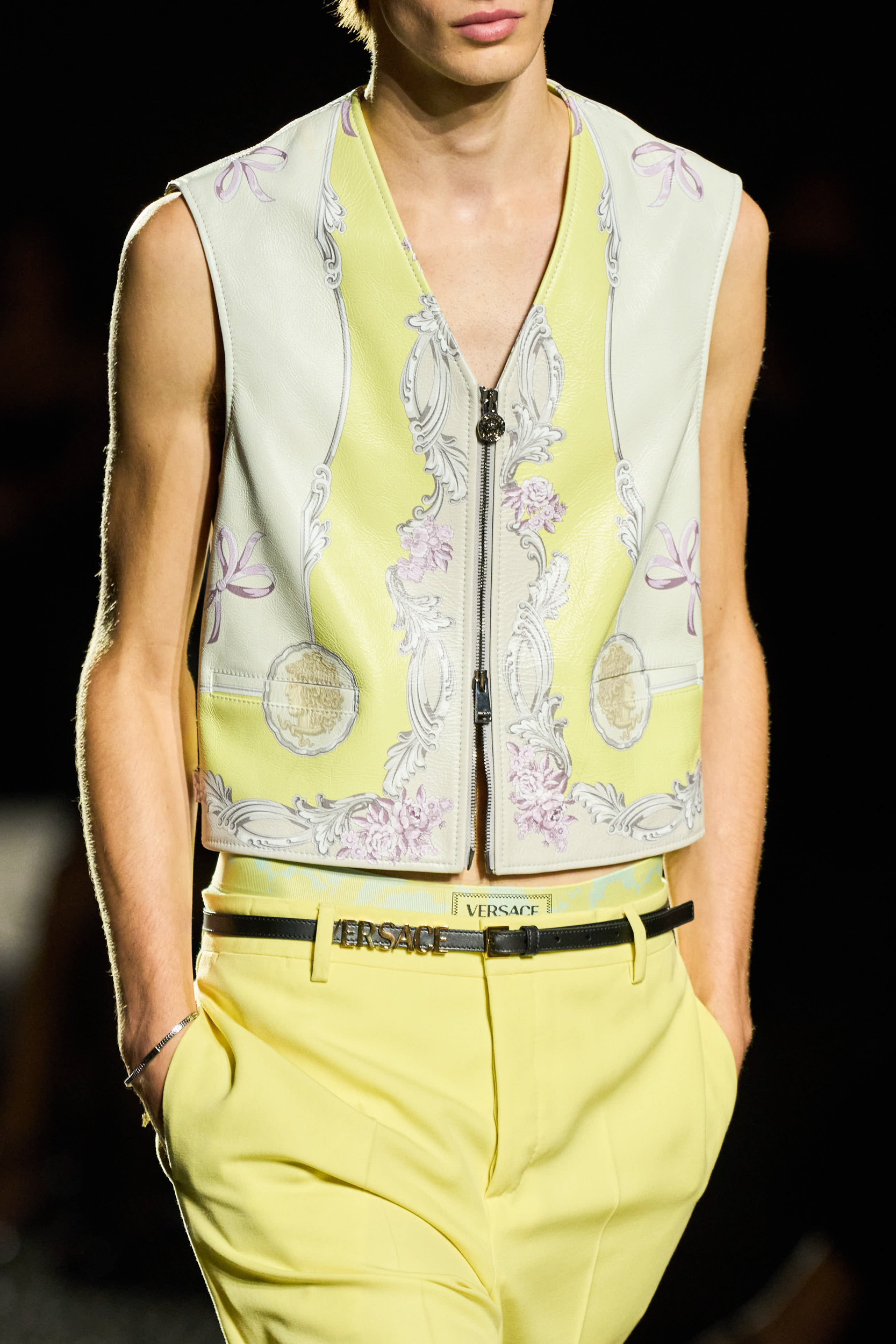 Versace Spring 2025 Fashion Show Details