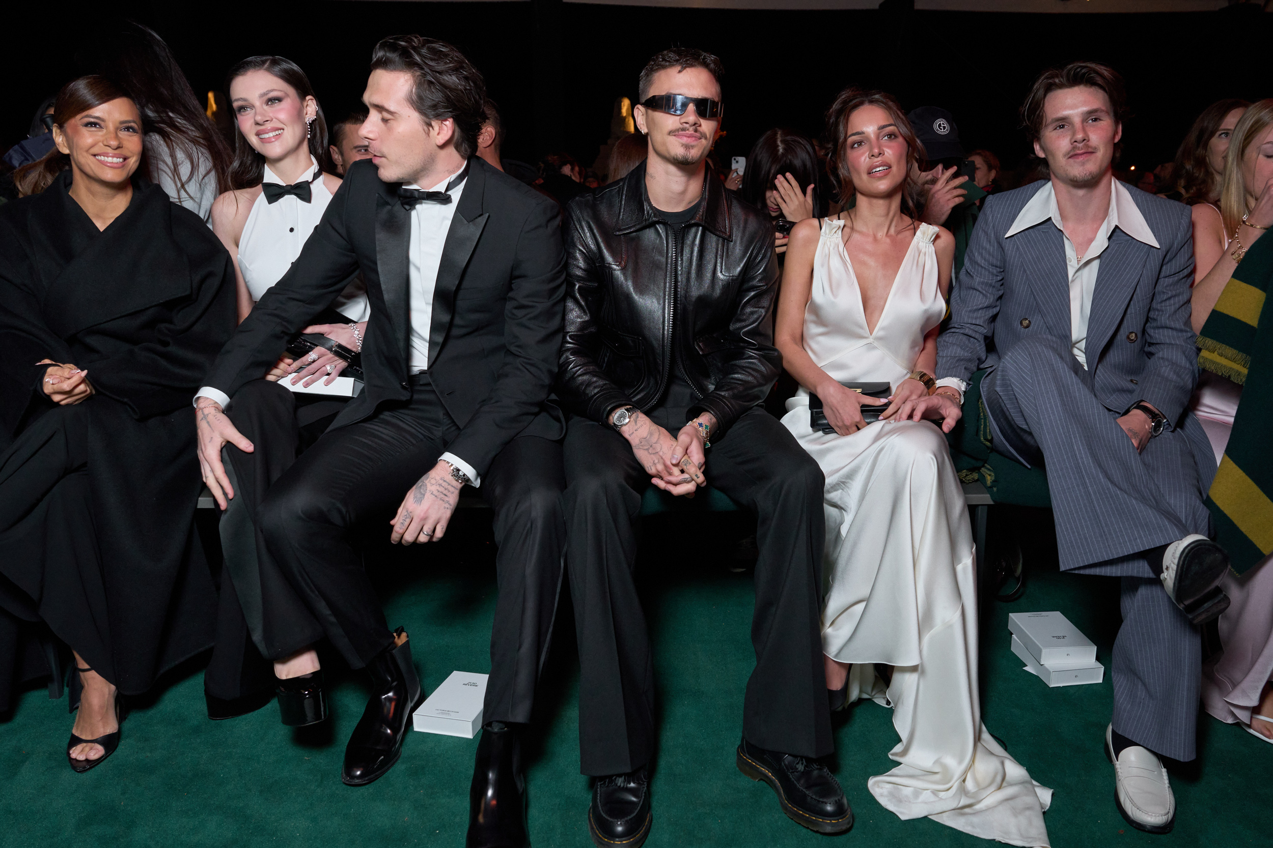 Victoria Beckham Spring 2025 Fashion Show Front Row