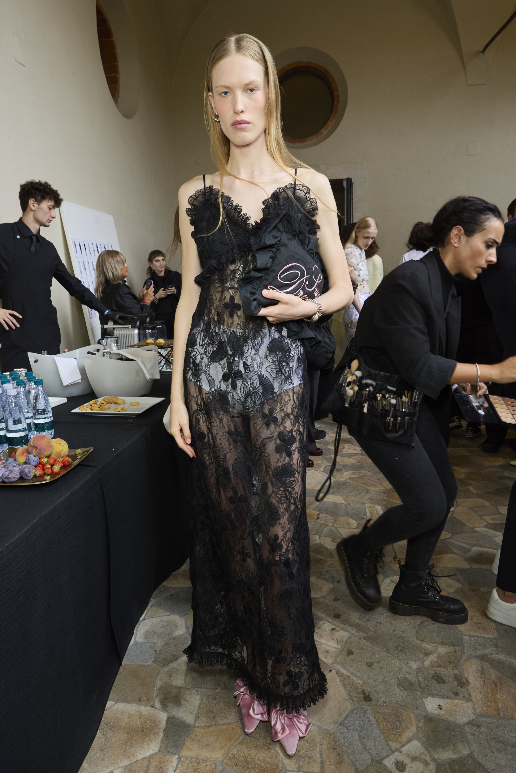 Vivetta Spring 2025 Fashion Show Backstage