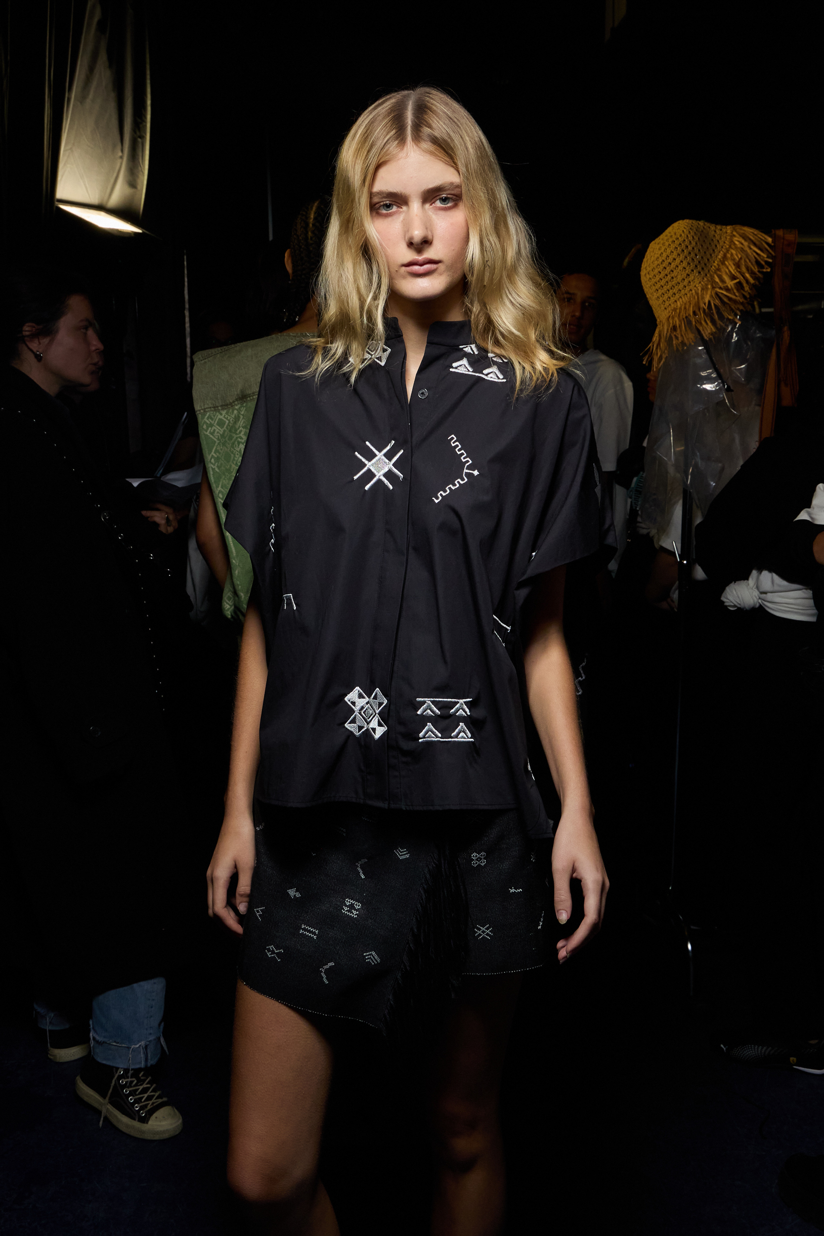 Vivienne Tam Spring 2025 Fashion Show Backstage