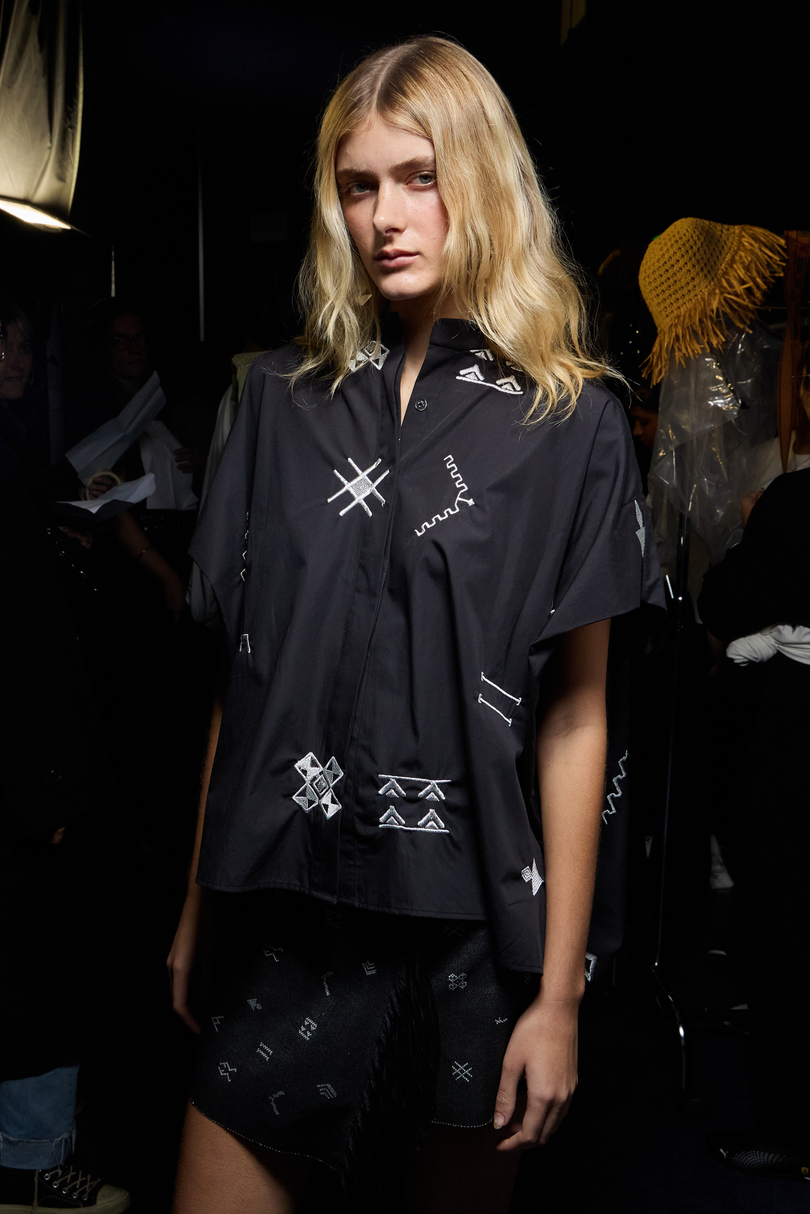 Vivienne Tam Spring 2025 Fashion Show Backstage