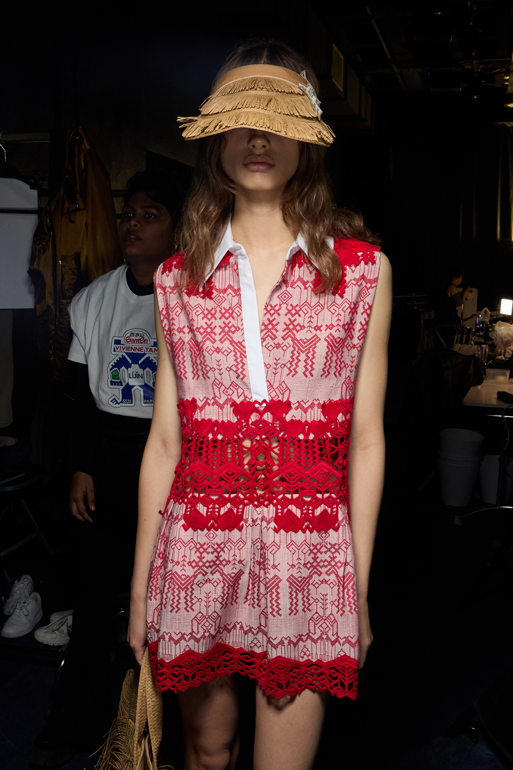 Vivienne Tam Spring 2025 Fashion Show Backstage