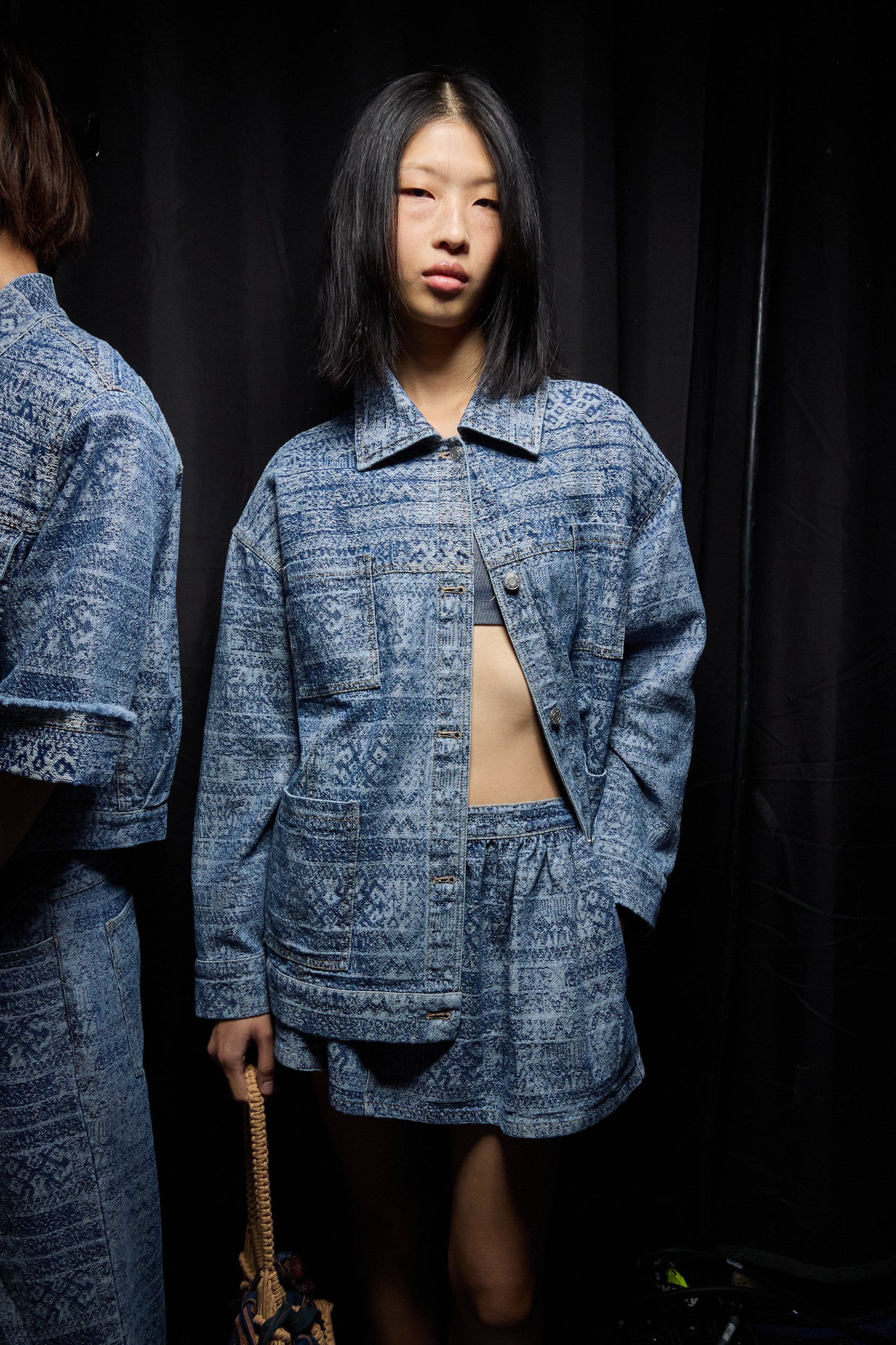 Vivienne Tam Spring 2025 Fashion Show Backstage