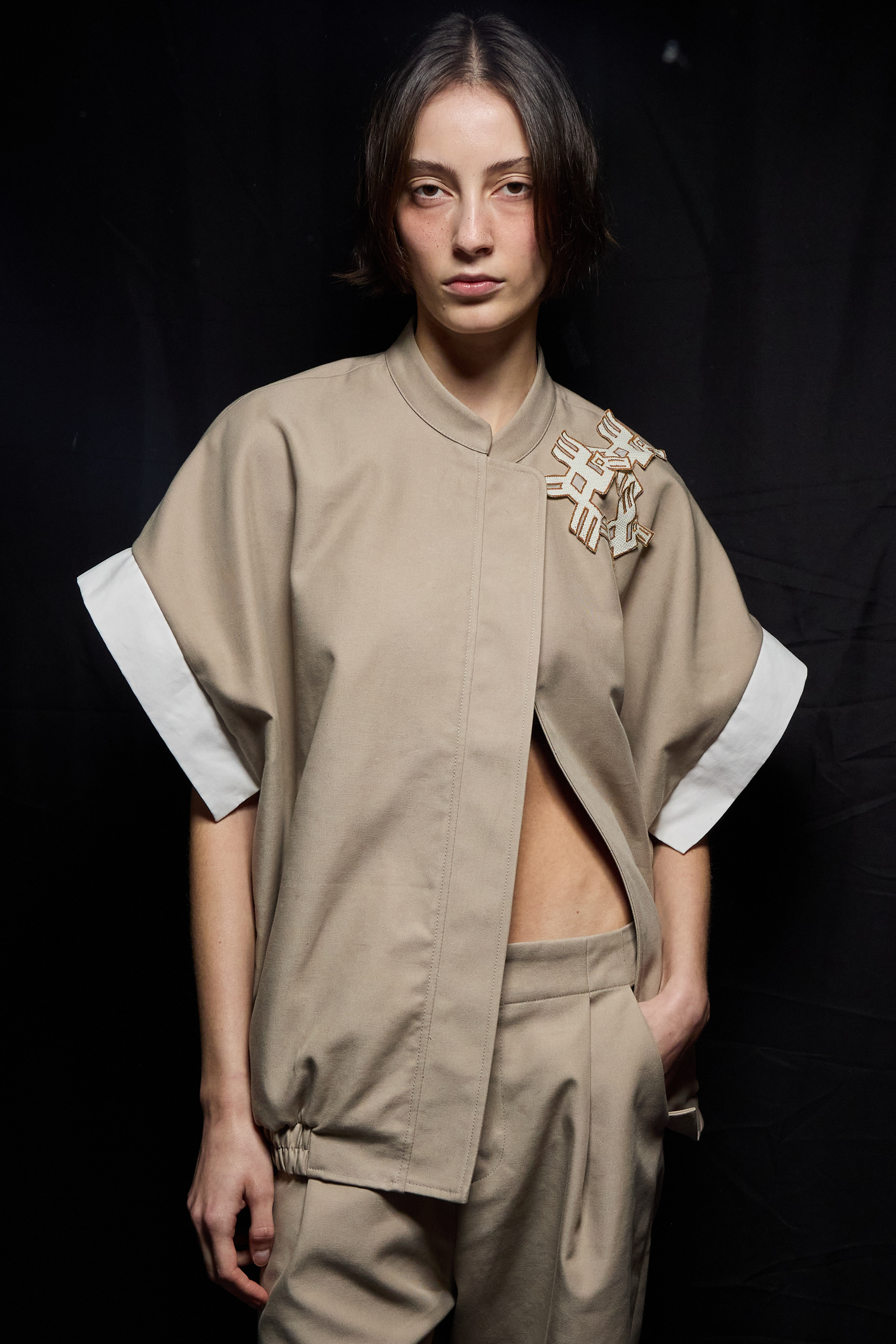 Vivienne Tam Spring 2025 Fashion Show Backstage