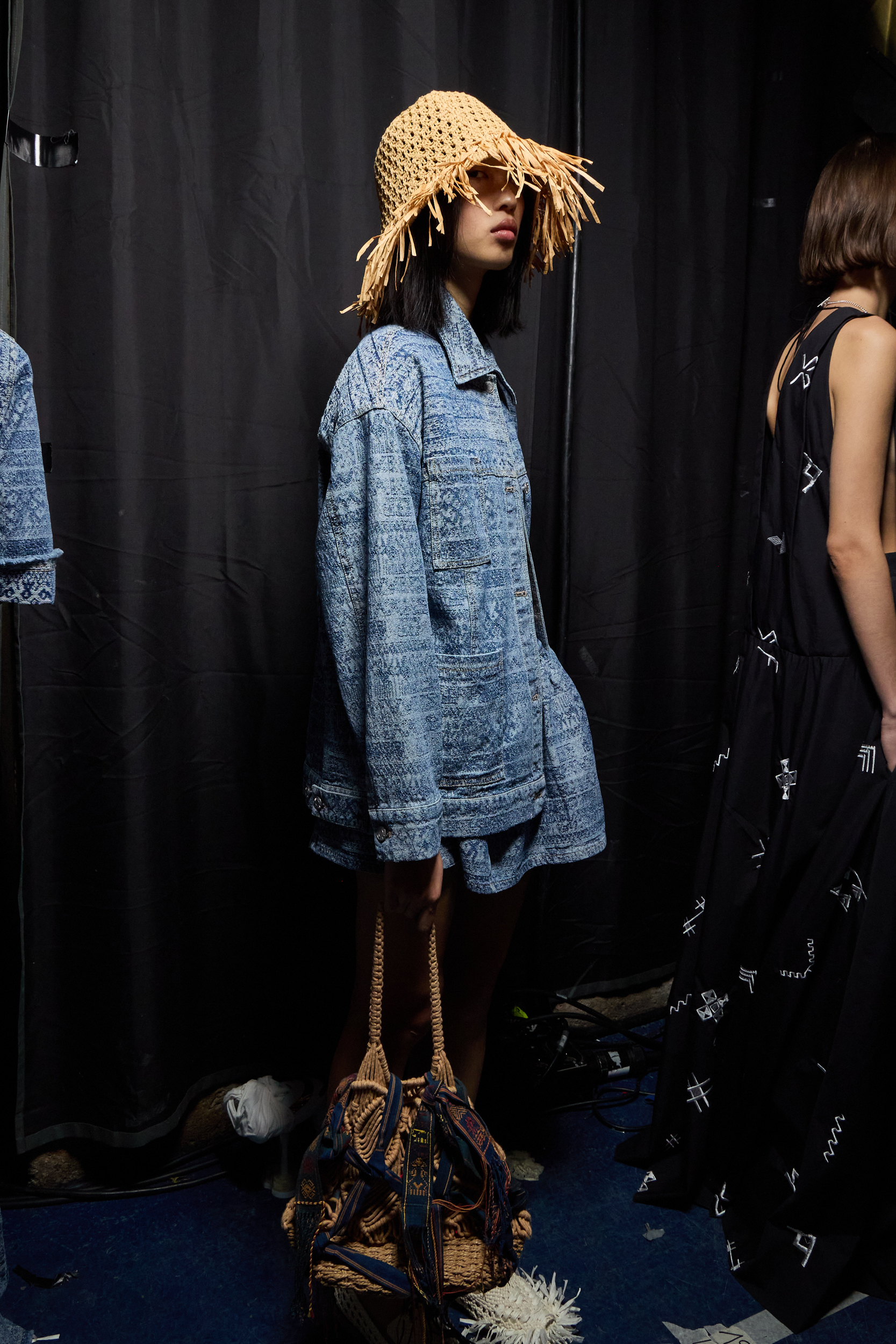 Vivienne Tam Spring 2025 Fashion Show Backstage