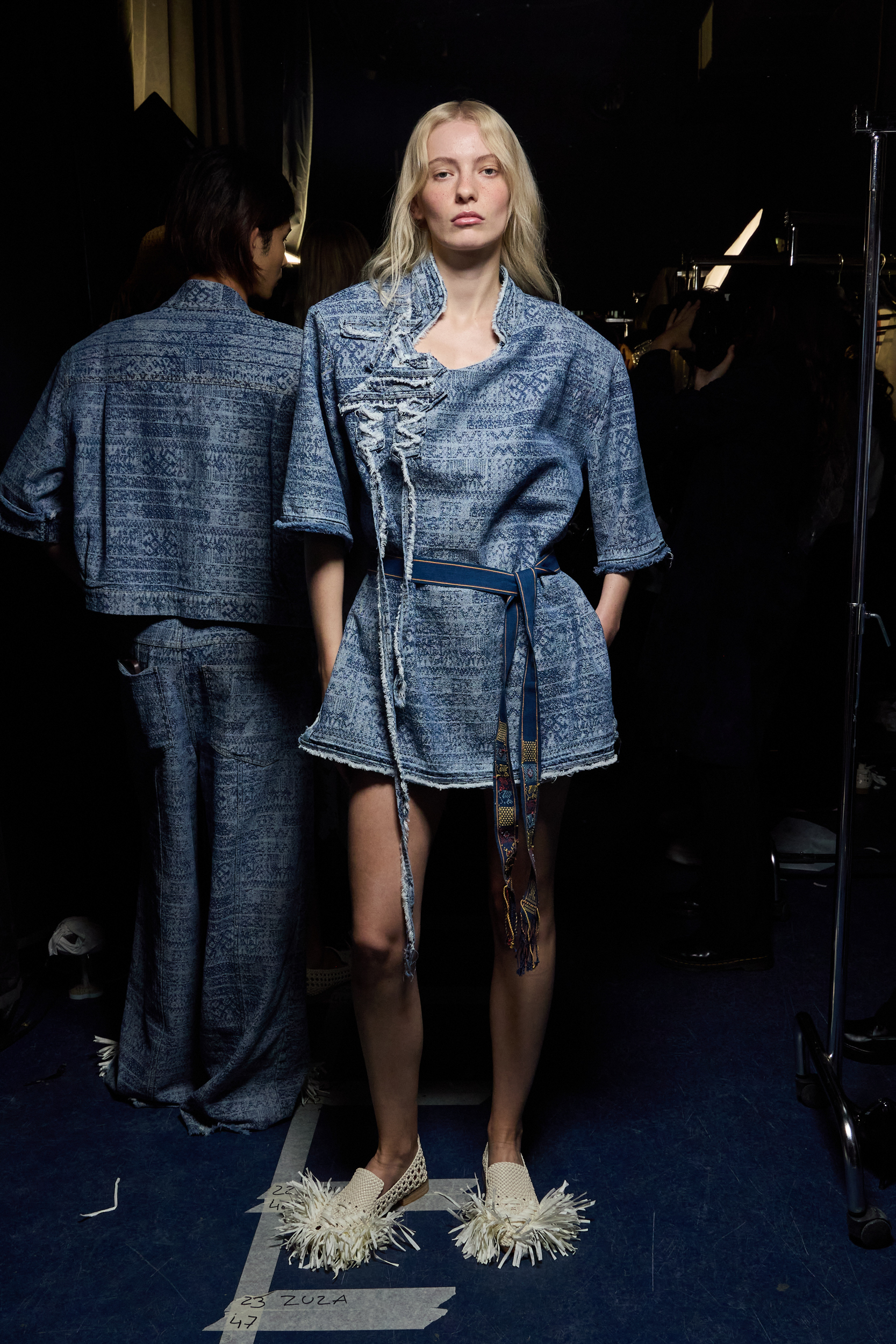 Vivienne Tam Spring 2025 Fashion Show Backstage