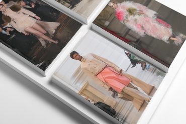 What to expect for London Fashion Week spring 2025 Insights article header with images from roksonda, richard Quinn, Erdem and Simone Rocha