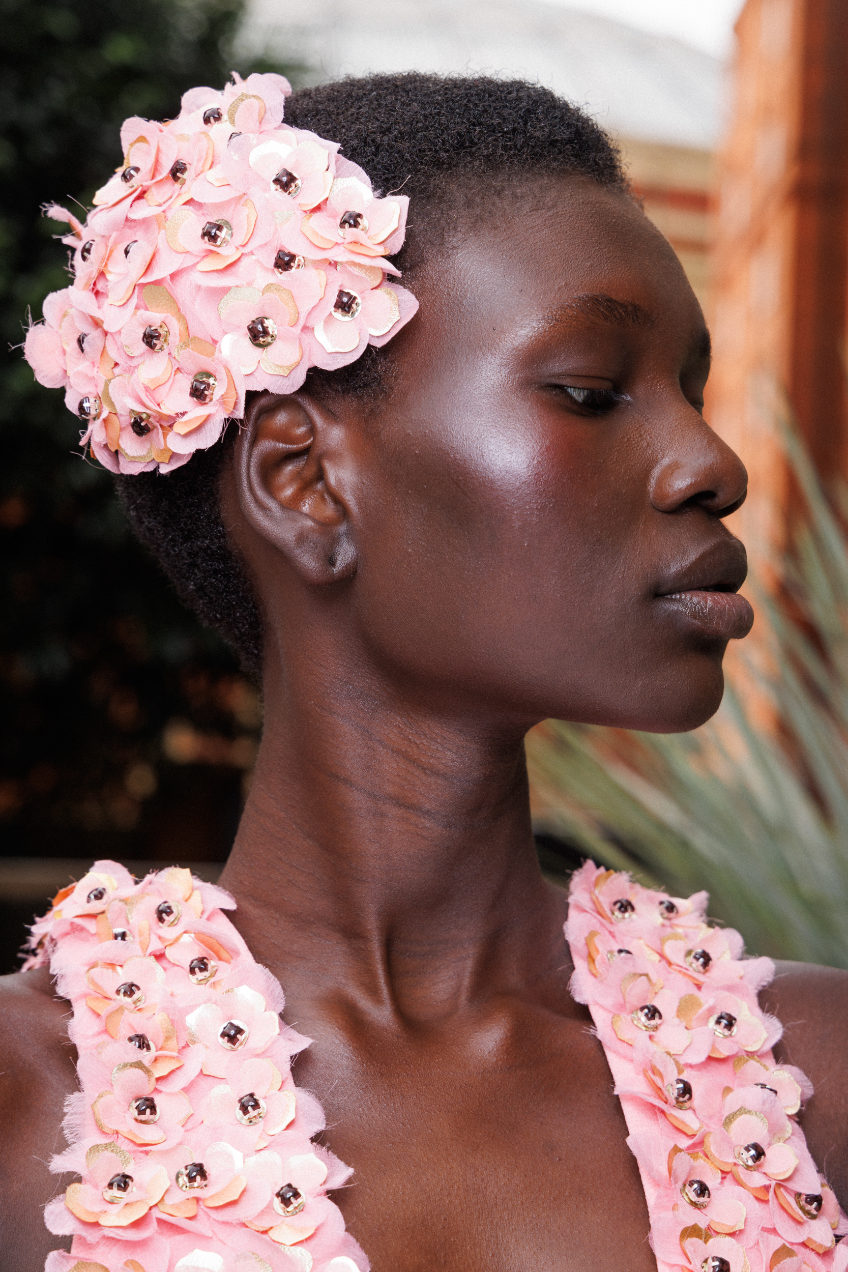 Emilia Wickstead Spring 2025 Fashion Show Backstage