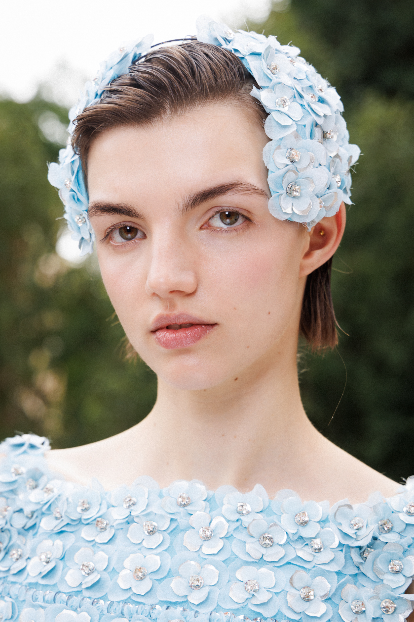 Emilia Wickstead Spring 2025 Fashion Show Backstage