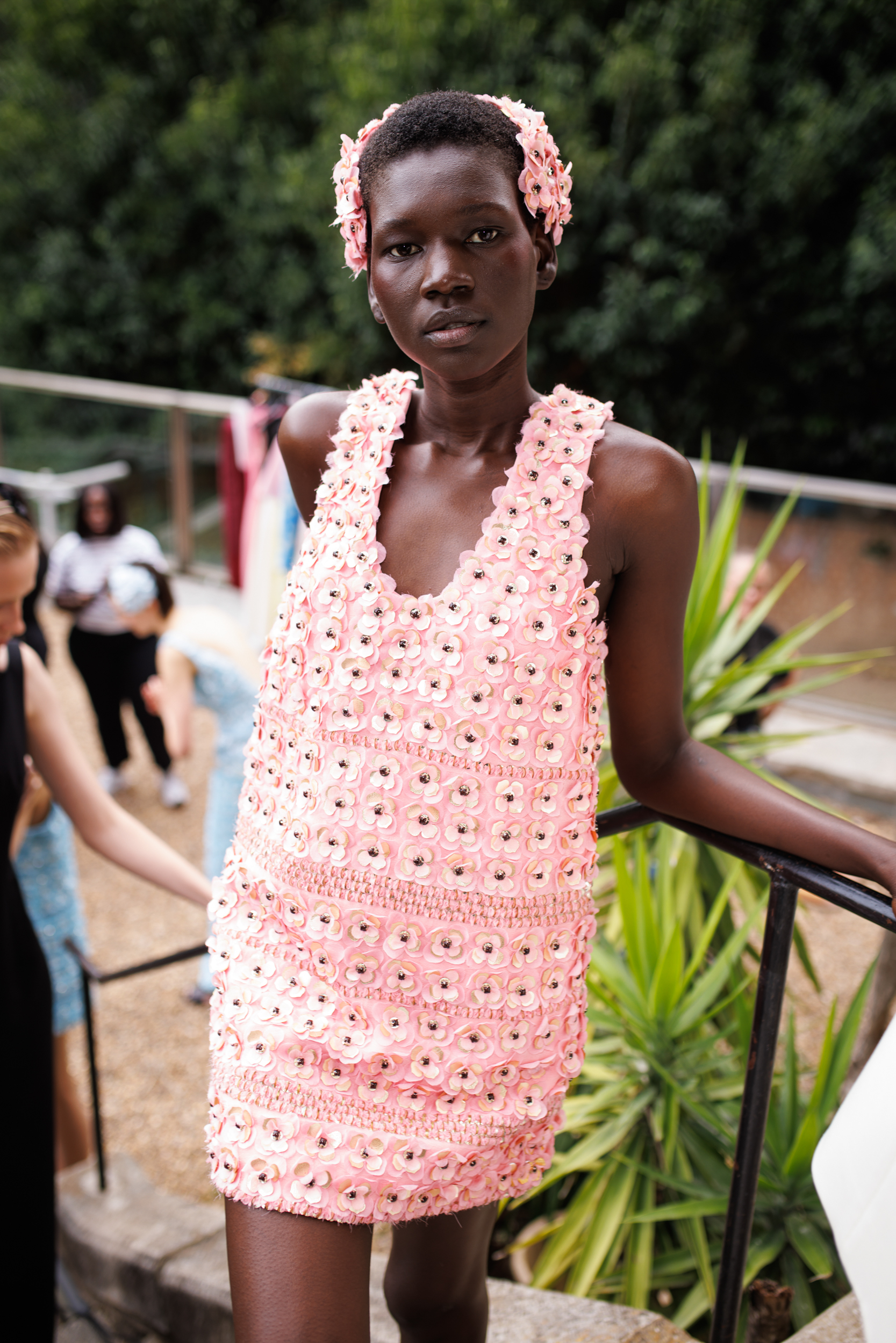 Emilia Wickstead Spring 2025 Fashion Show Backstage