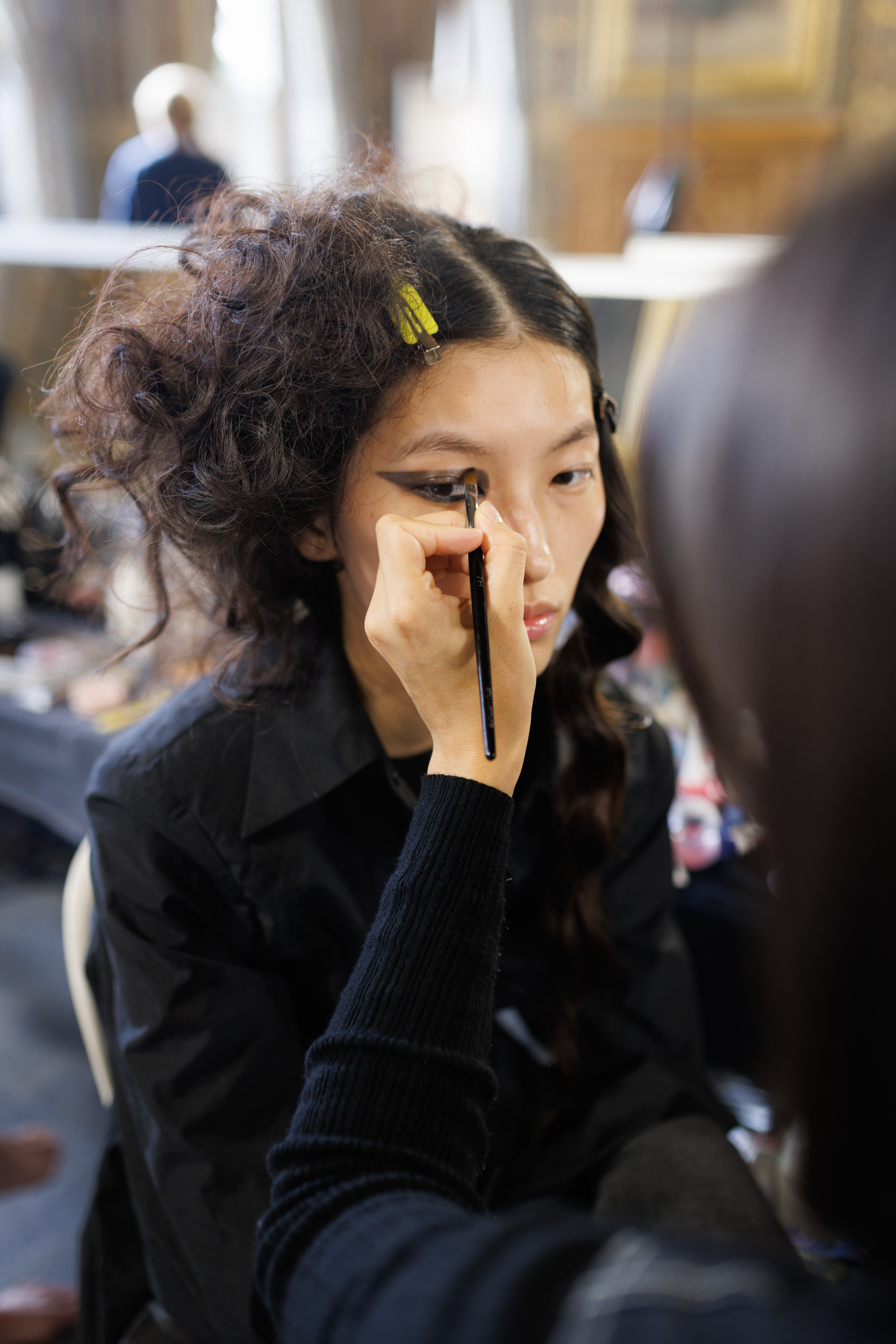 Yohji Yamamoto Spring 2025 Fashion Show Backstage