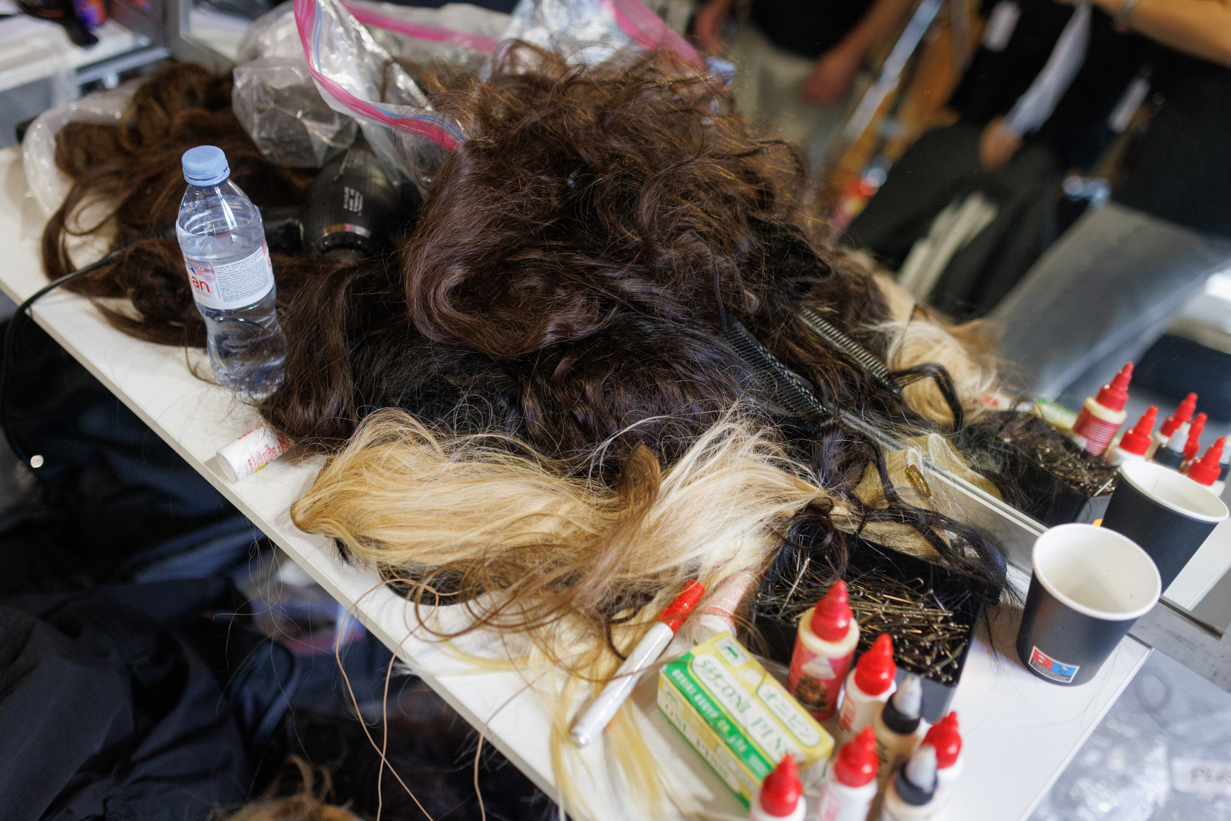 Yohji Yamamoto Spring 2025 Fashion Show Backstage