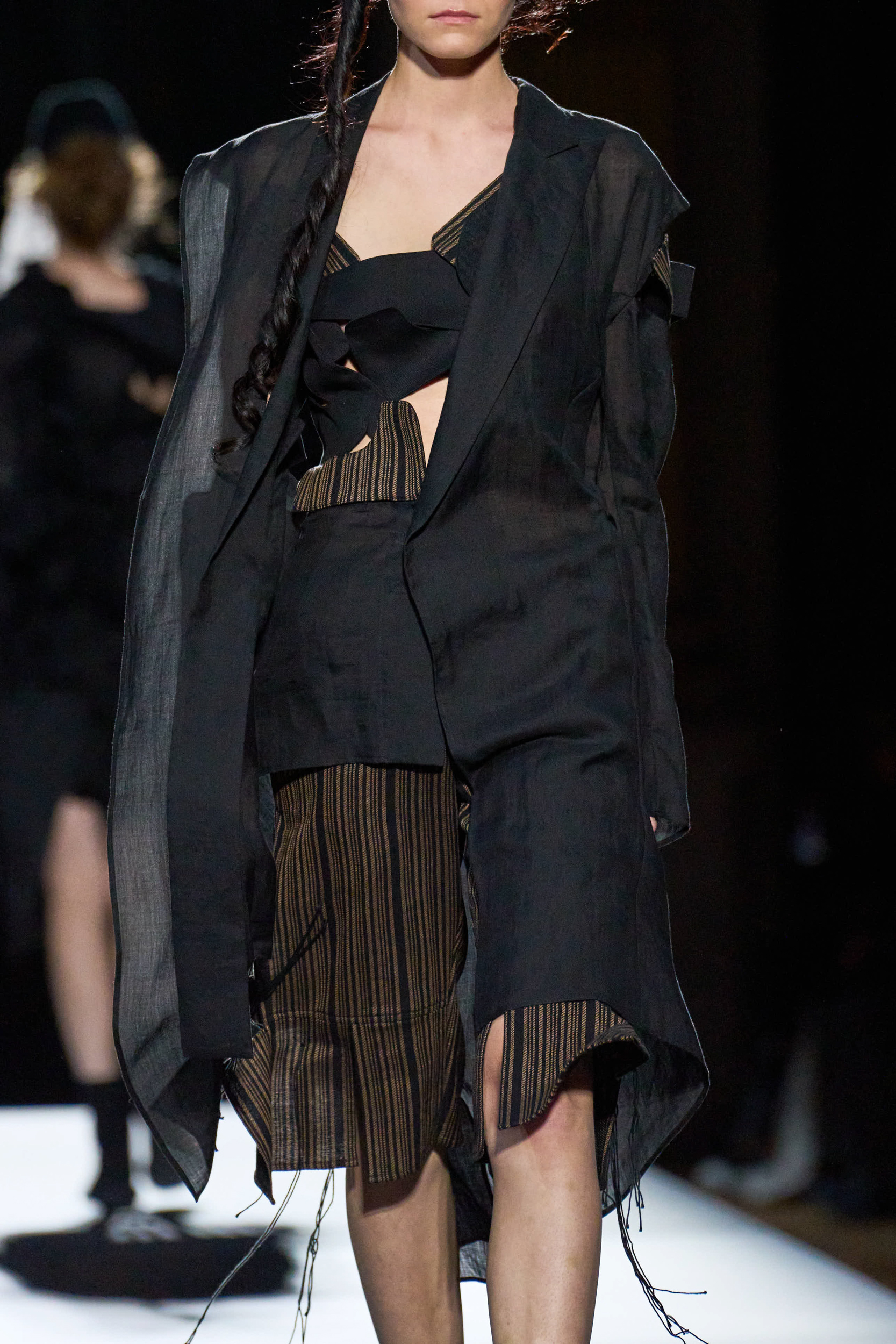 Yohji Yamamoto Spring 2025 Fashion Show Details