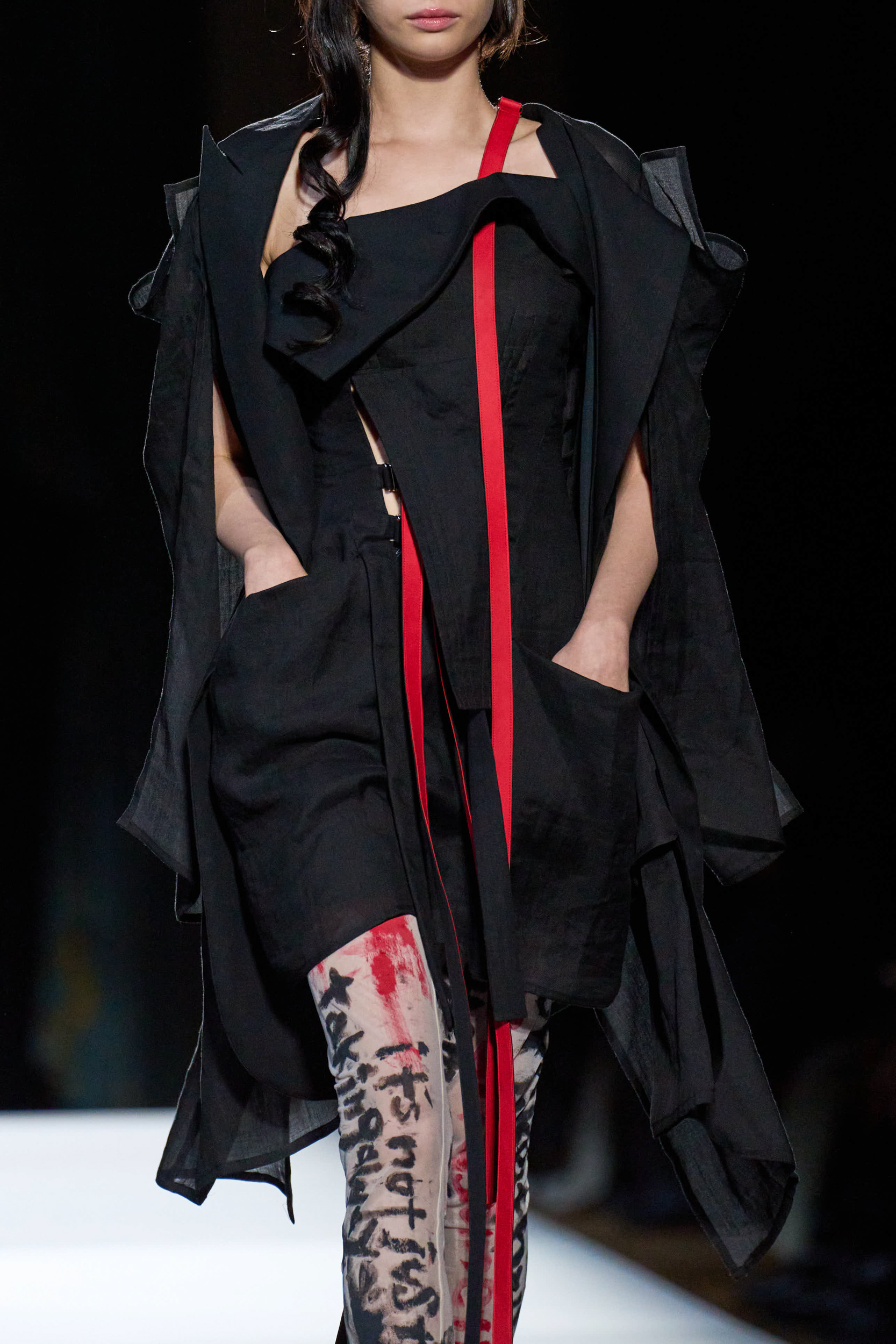 Yohji Yamamoto Spring 2025 Fashion Show Details