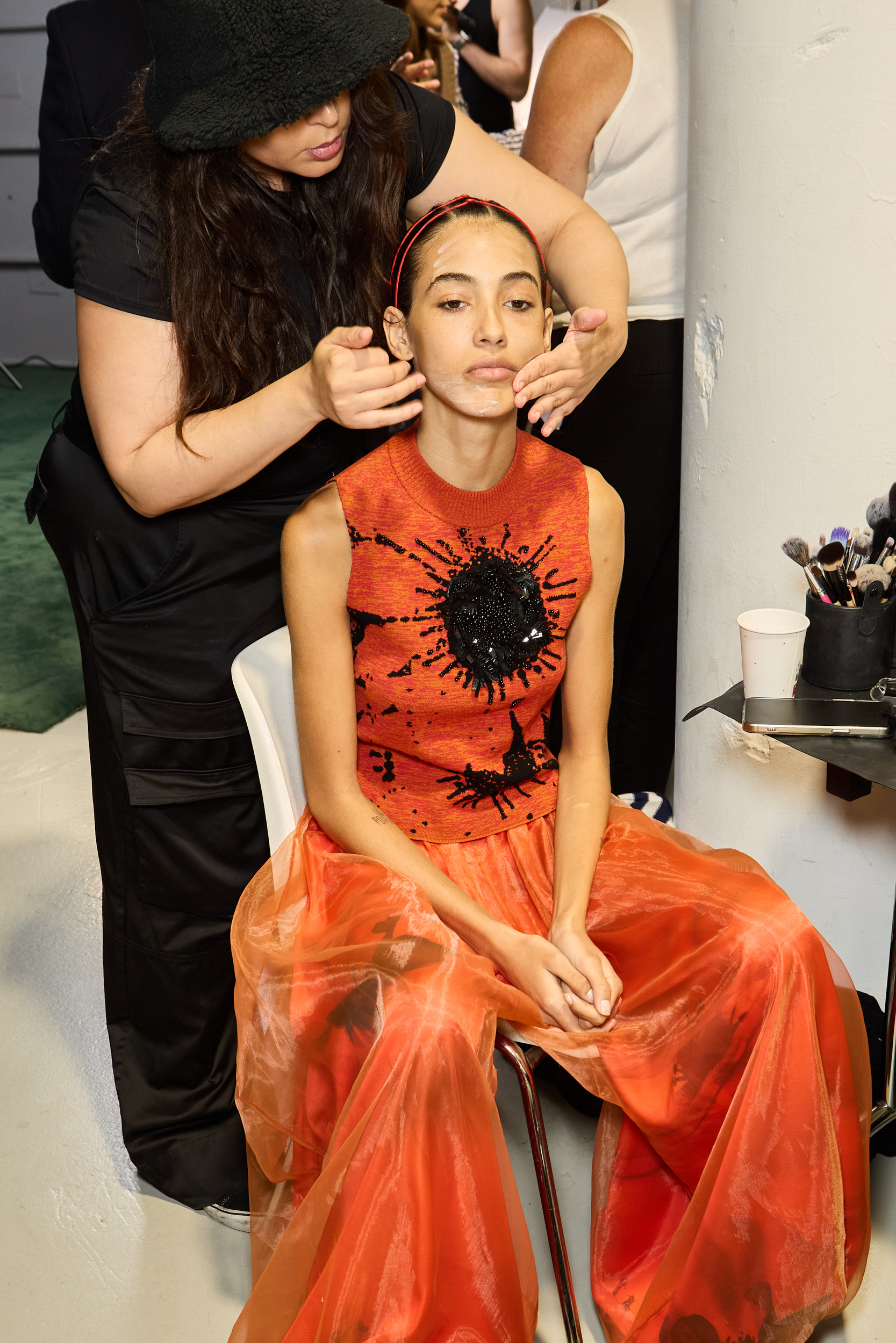 Zomer Spring 2025 Fashion Show Backstage