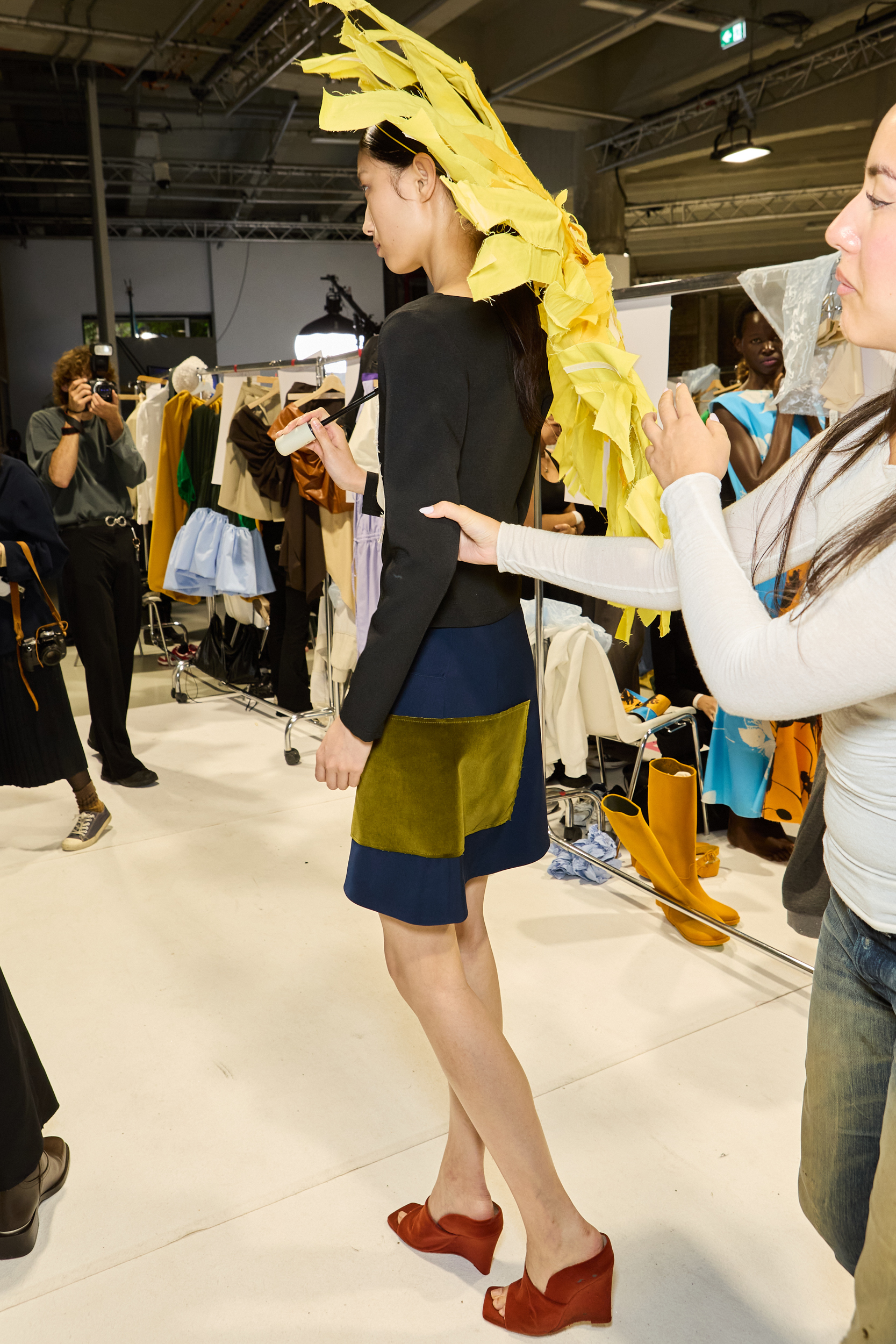 Zomer Spring 2025 Fashion Show Backstage