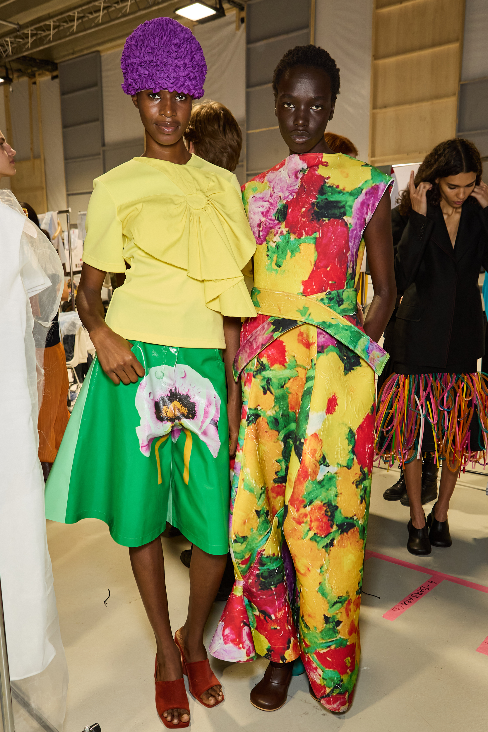 Zomer Spring 2025 Fashion Show Backstage