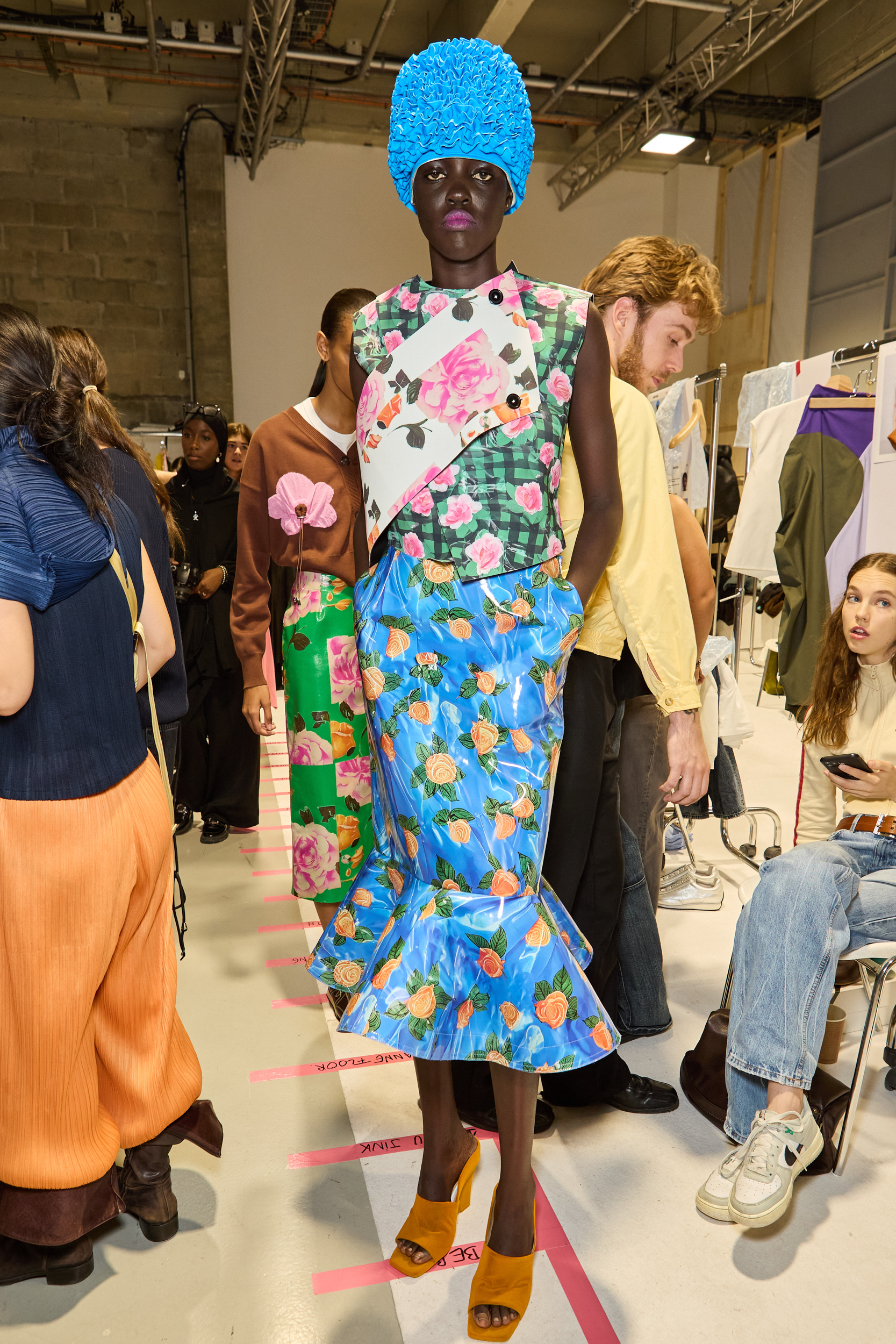 Zomer Spring 2025 Fashion Show Backstage