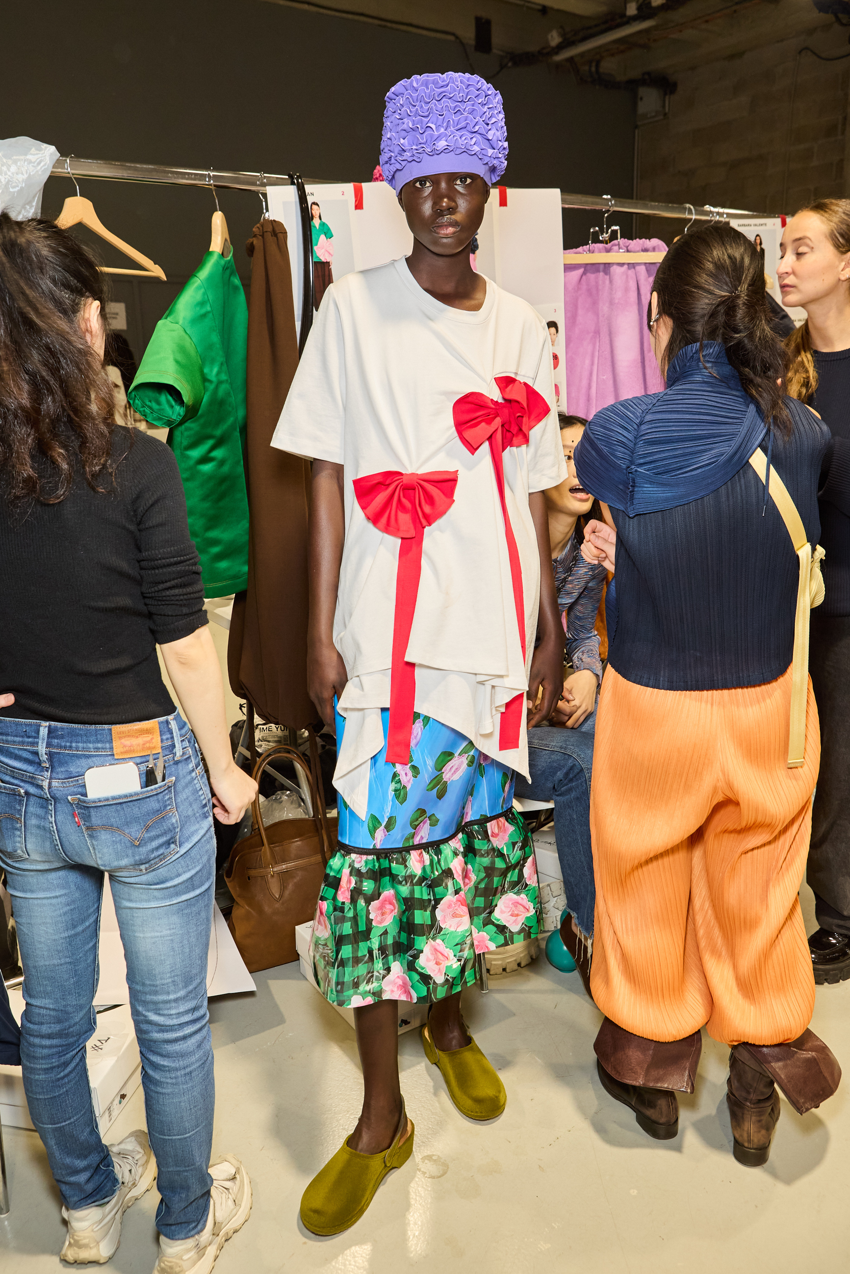 Zomer Spring 2025 Fashion Show Backstage