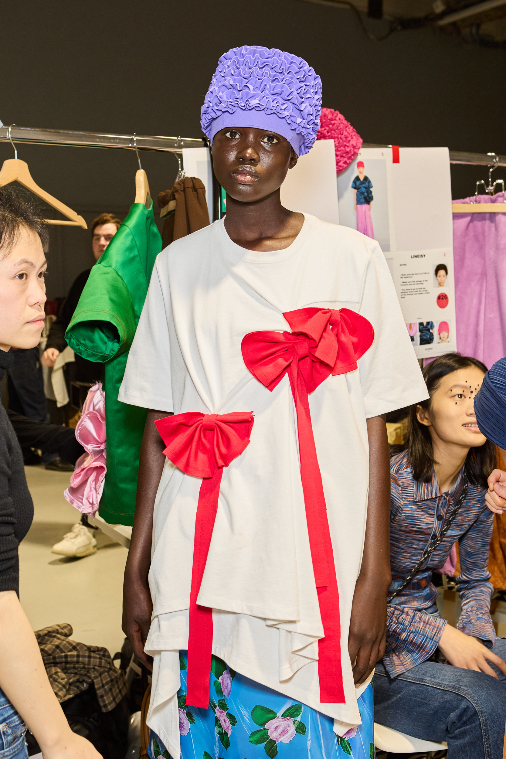 Zomer Spring 2025 Fashion Show Backstage