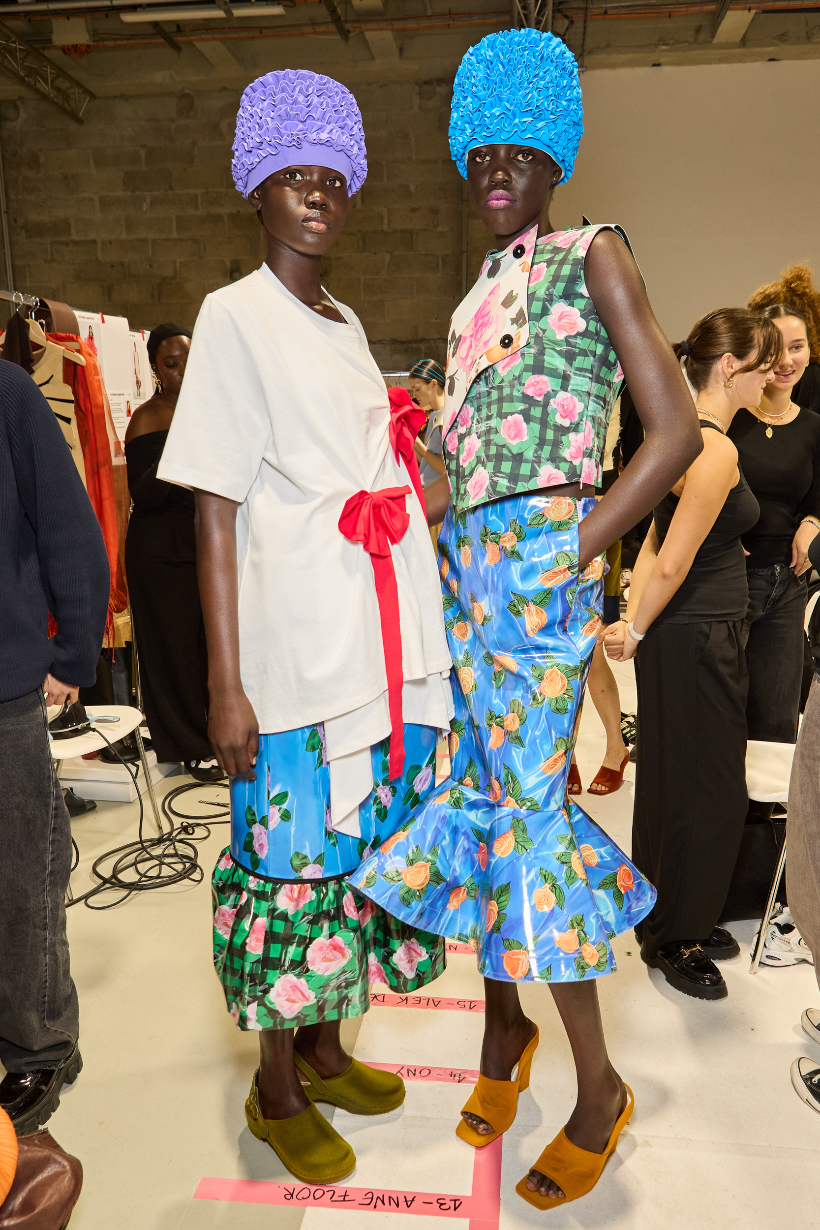 Zomer Spring 2025 Fashion Show Backstage