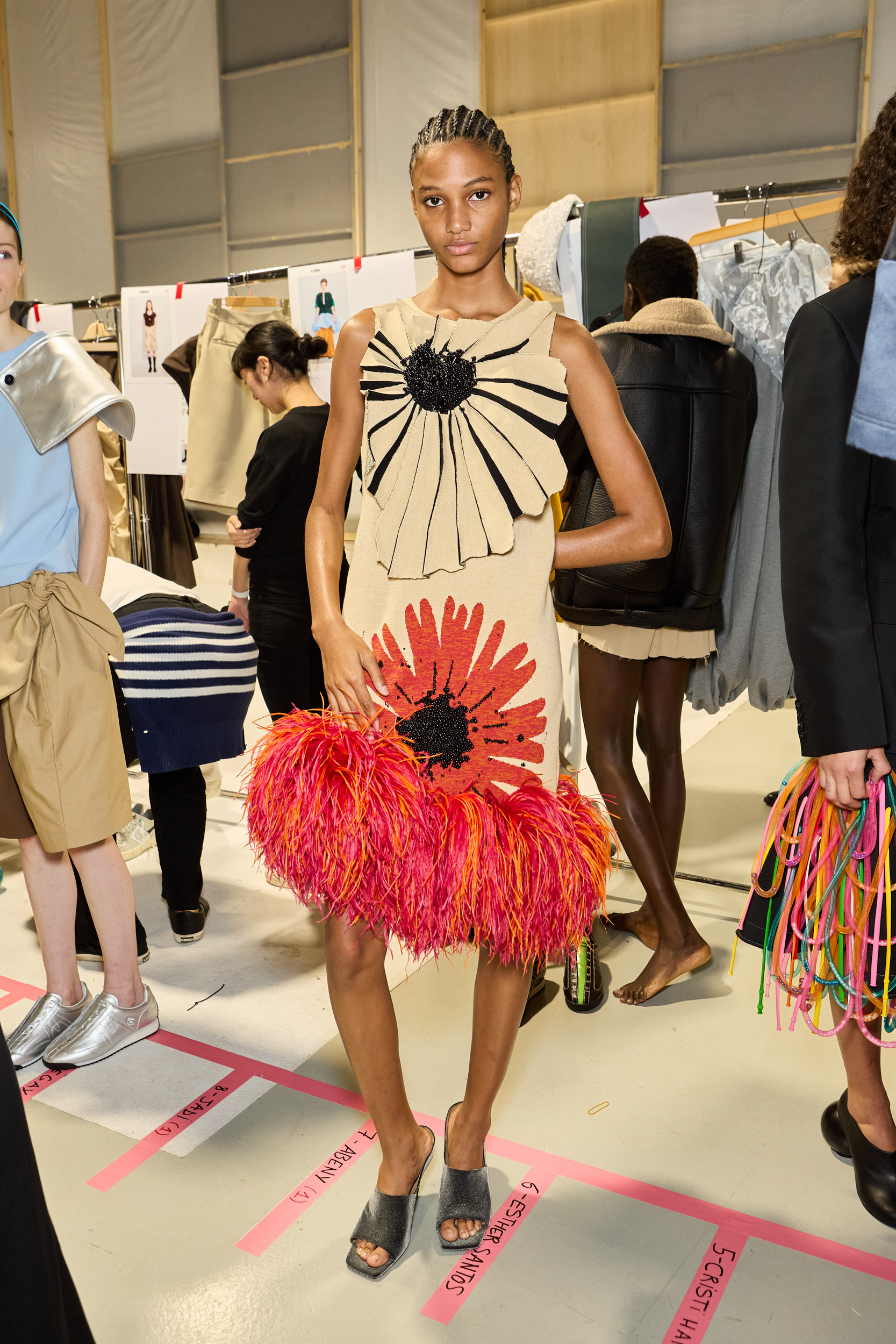 Zomer Spring 2025 Fashion Show Backstage