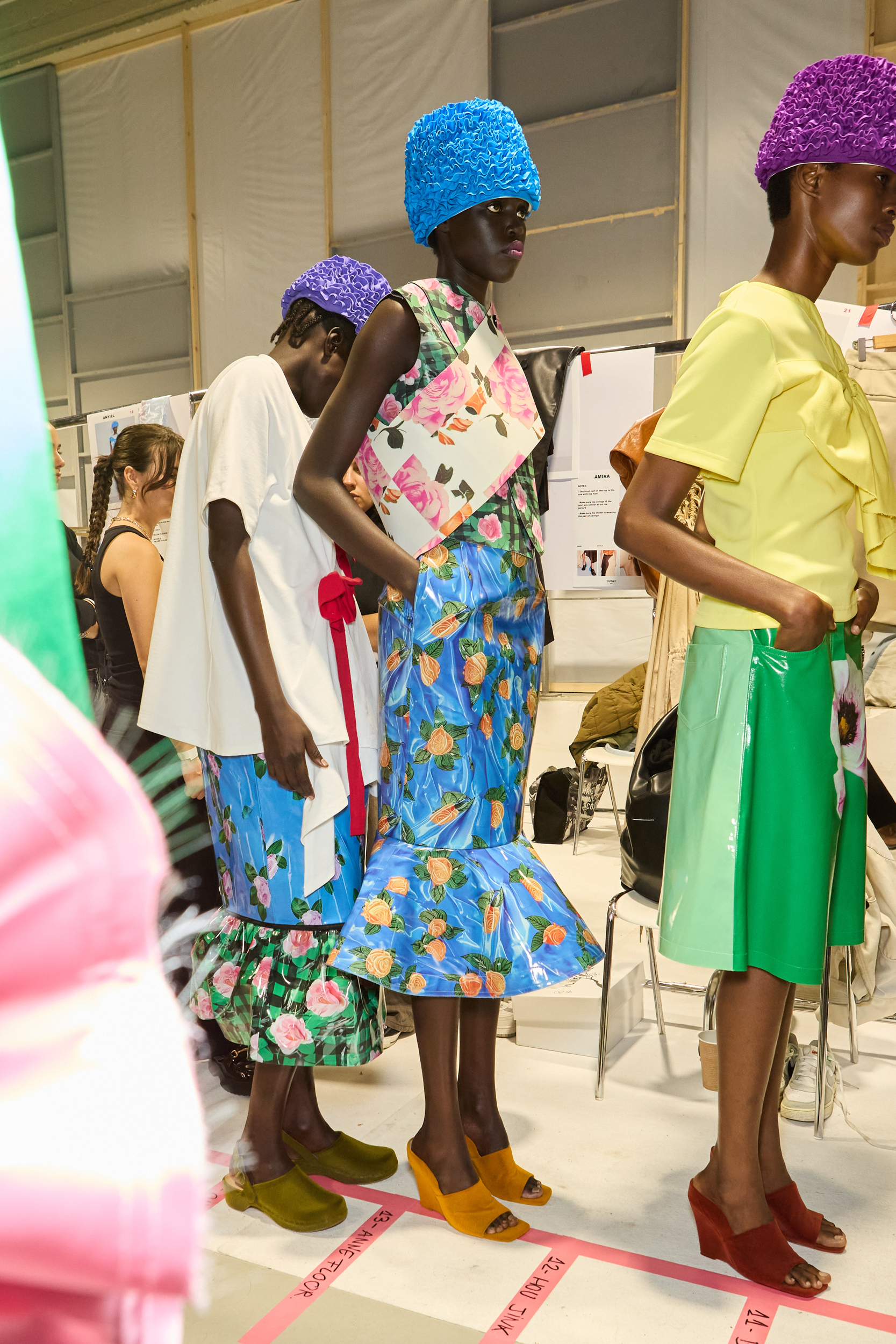 Zomer Spring 2025 Fashion Show Backstage