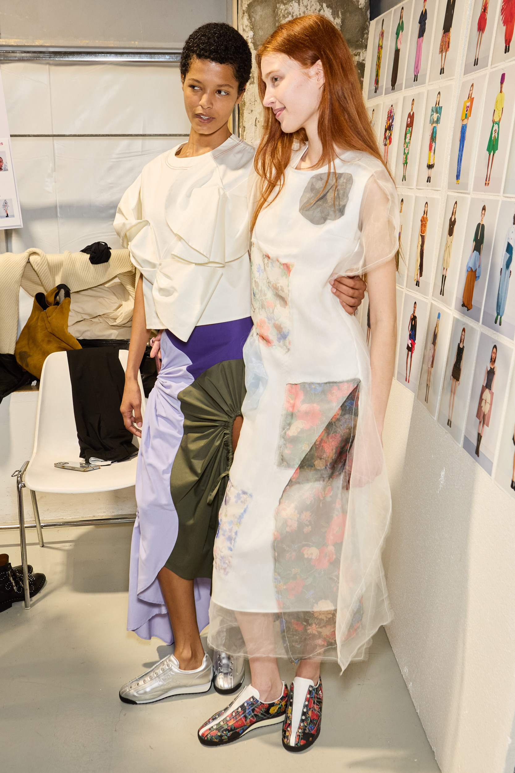 Zomer Spring 2025 Fashion Show Backstage