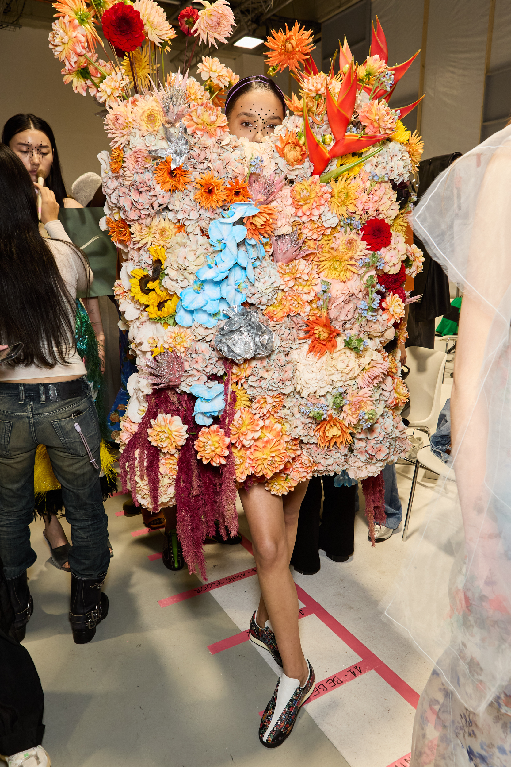 Zomer Spring 2025 Fashion Show Backstage