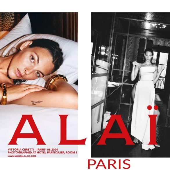 Alaïa Summer Fall Ad Campaign 2024