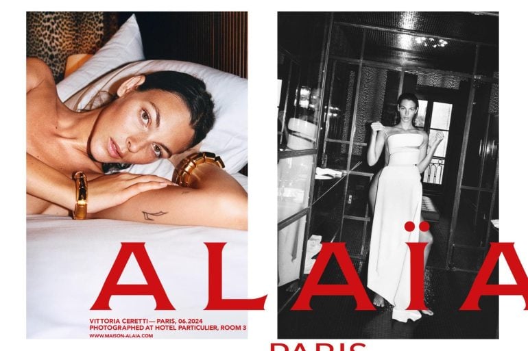 Alaïa Summer Fall Ad Campaign 2024