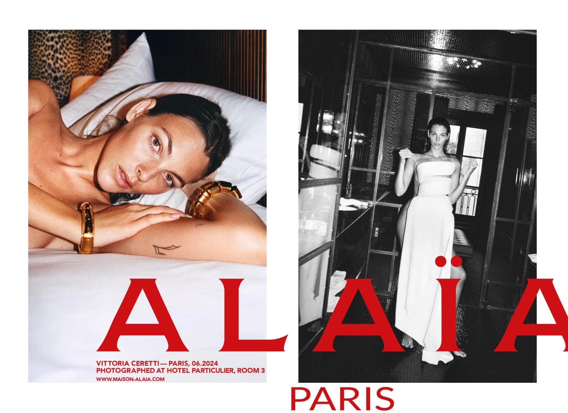 Alaïa Summer Fall Ad Campaign 2024