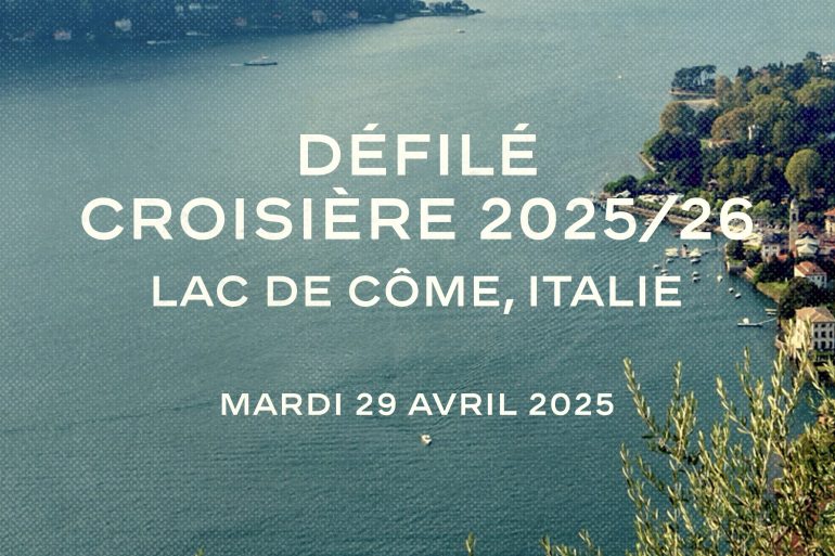 Chanel to Show Cruise 2026 at Lake Como in April