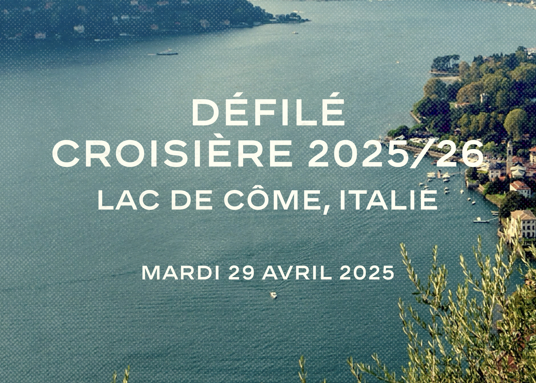 Chanel to Show Cruise 2026 at Lake Como in April