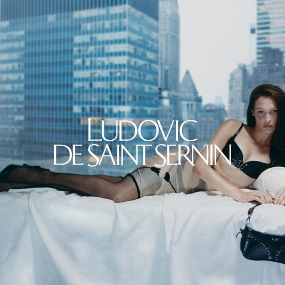 Ludovic de Saint Sernin Cleavage Bag Fall 2024 Ad Campaign