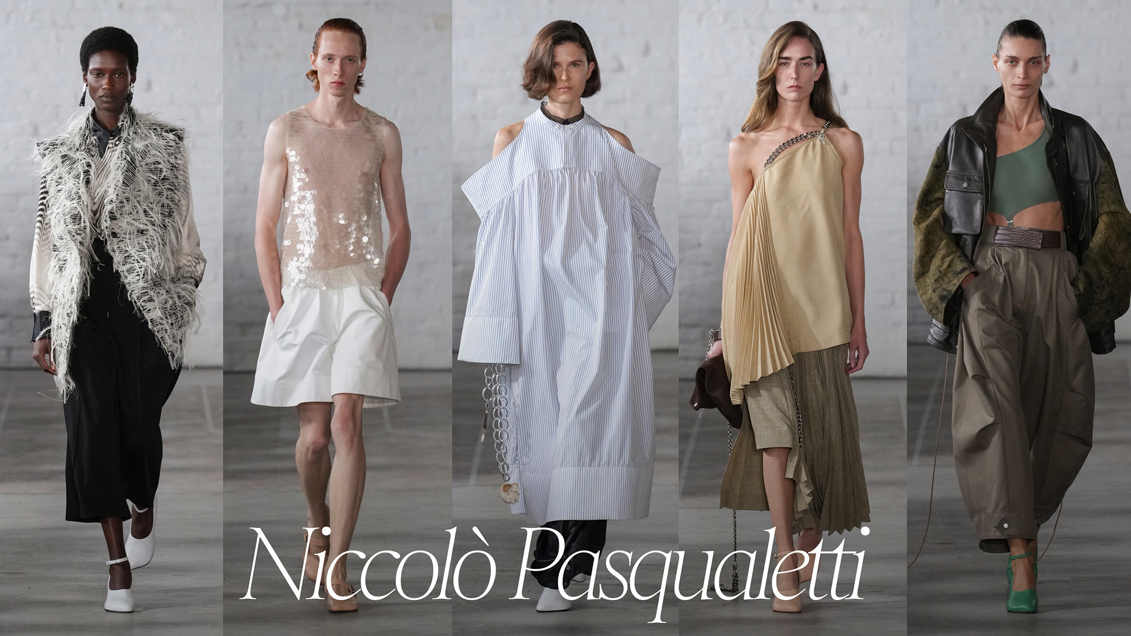 Niccolò Pasqualetti Spring 2025 Fashion Show