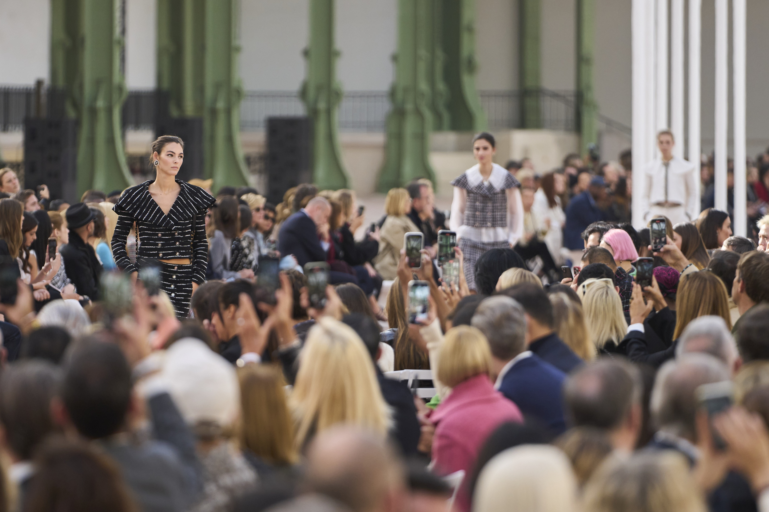 Chanel Spring 2025 Fashion Show Atmosphere