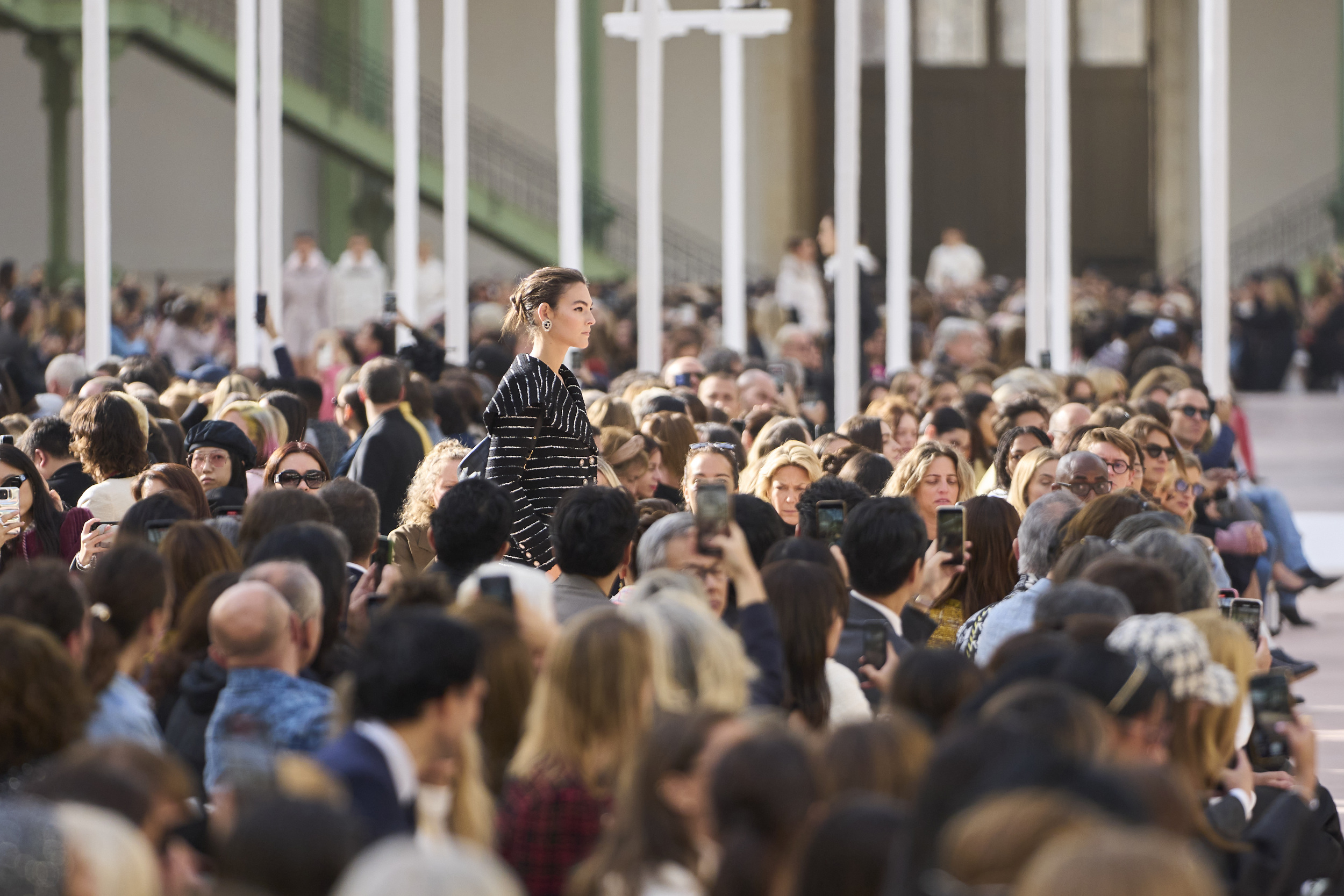 Chanel Spring 2025 Fashion Show Atmosphere