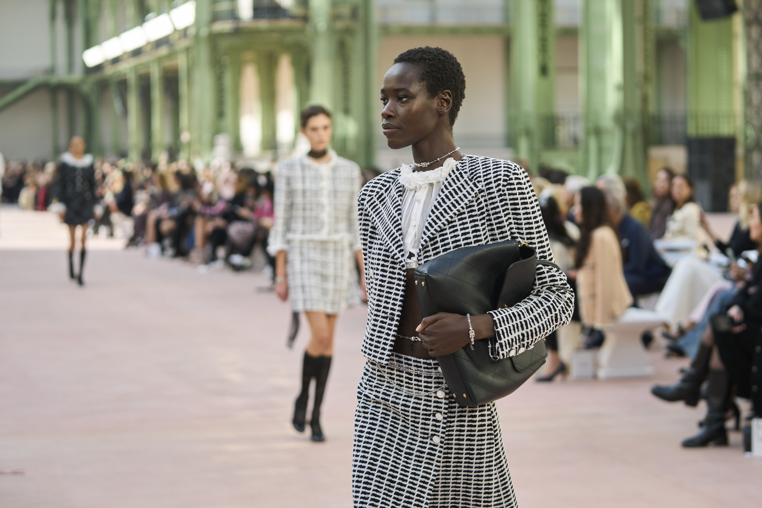 Chanel Spring 2025 Fashion Show Atmosphere